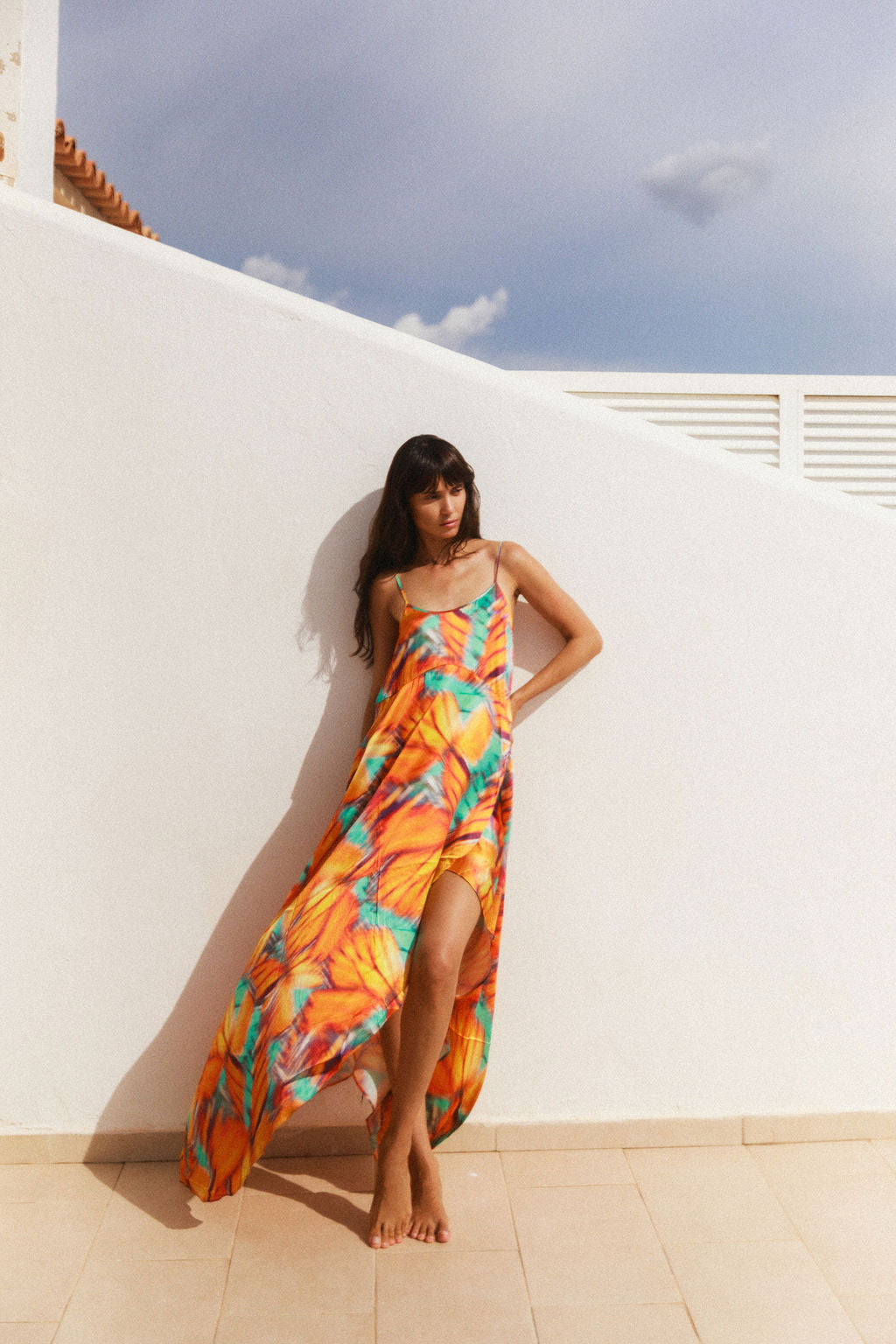 Milos Dress - Monarch Haze