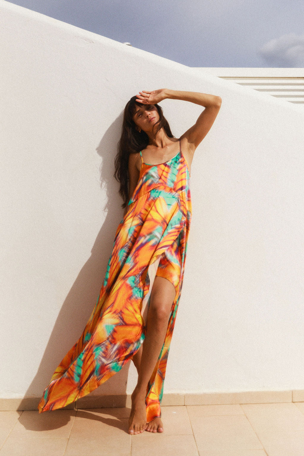 Milos Dress - Monarch Haze