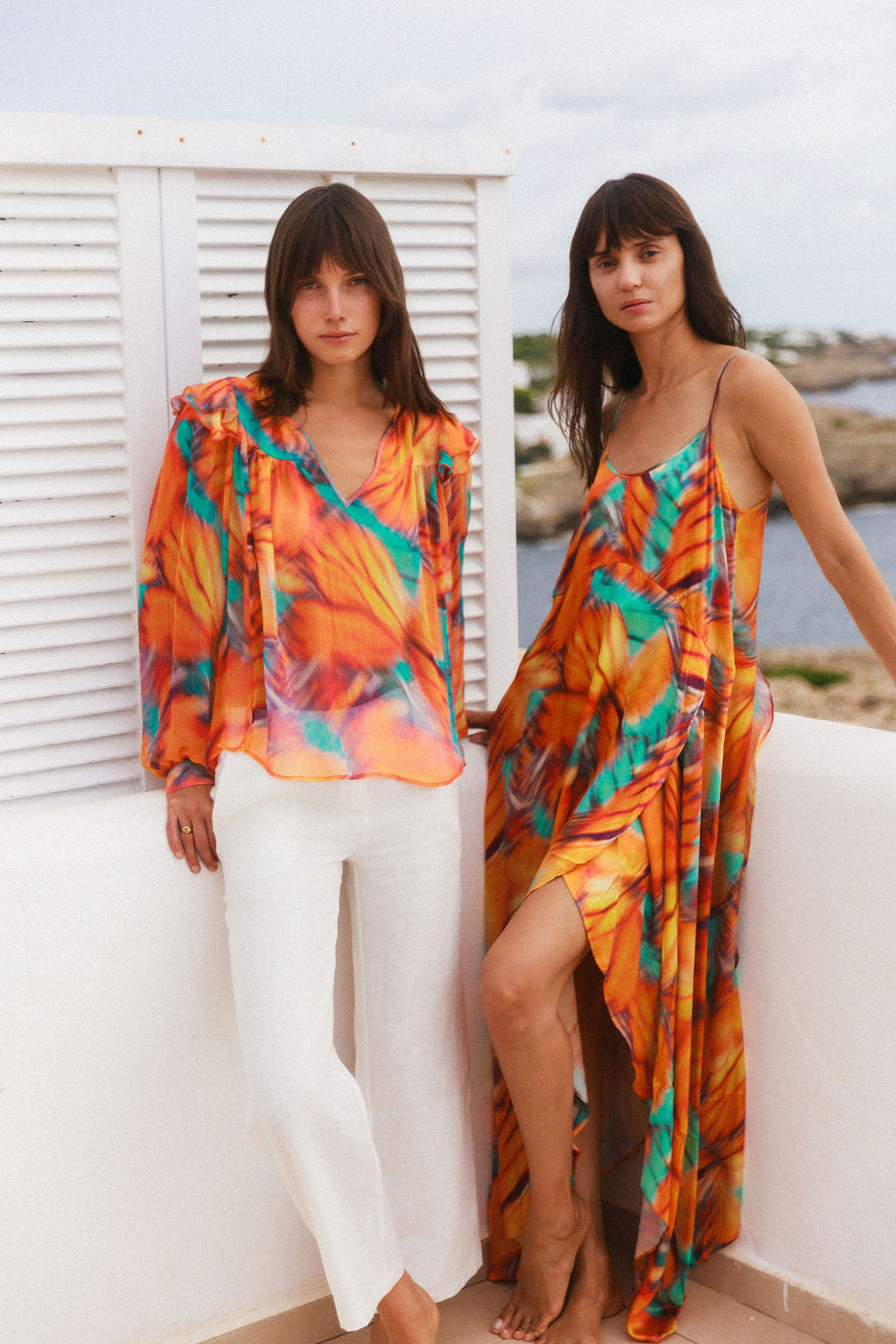 Catya Blouse - Monarch Haze