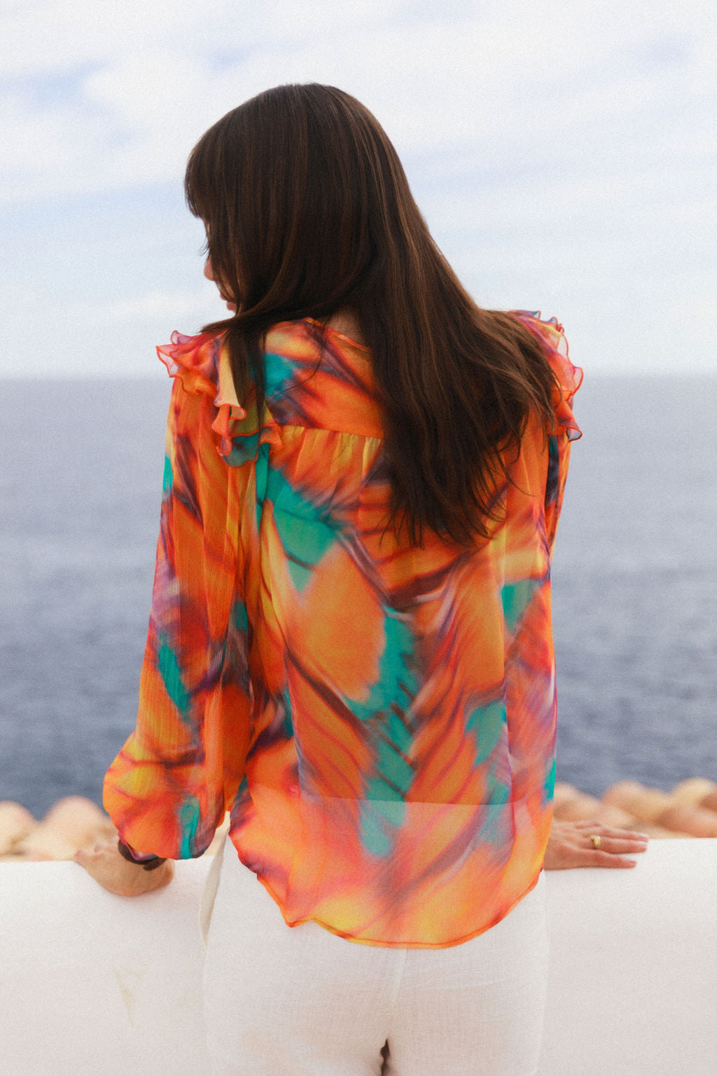 Catya Blouse - Monarch Haze