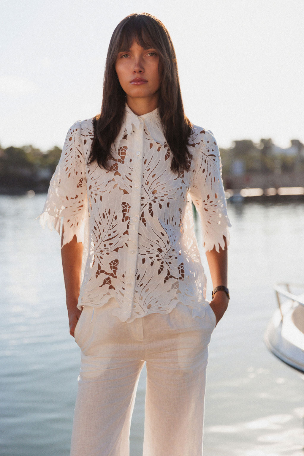 Penelope Blouse - White