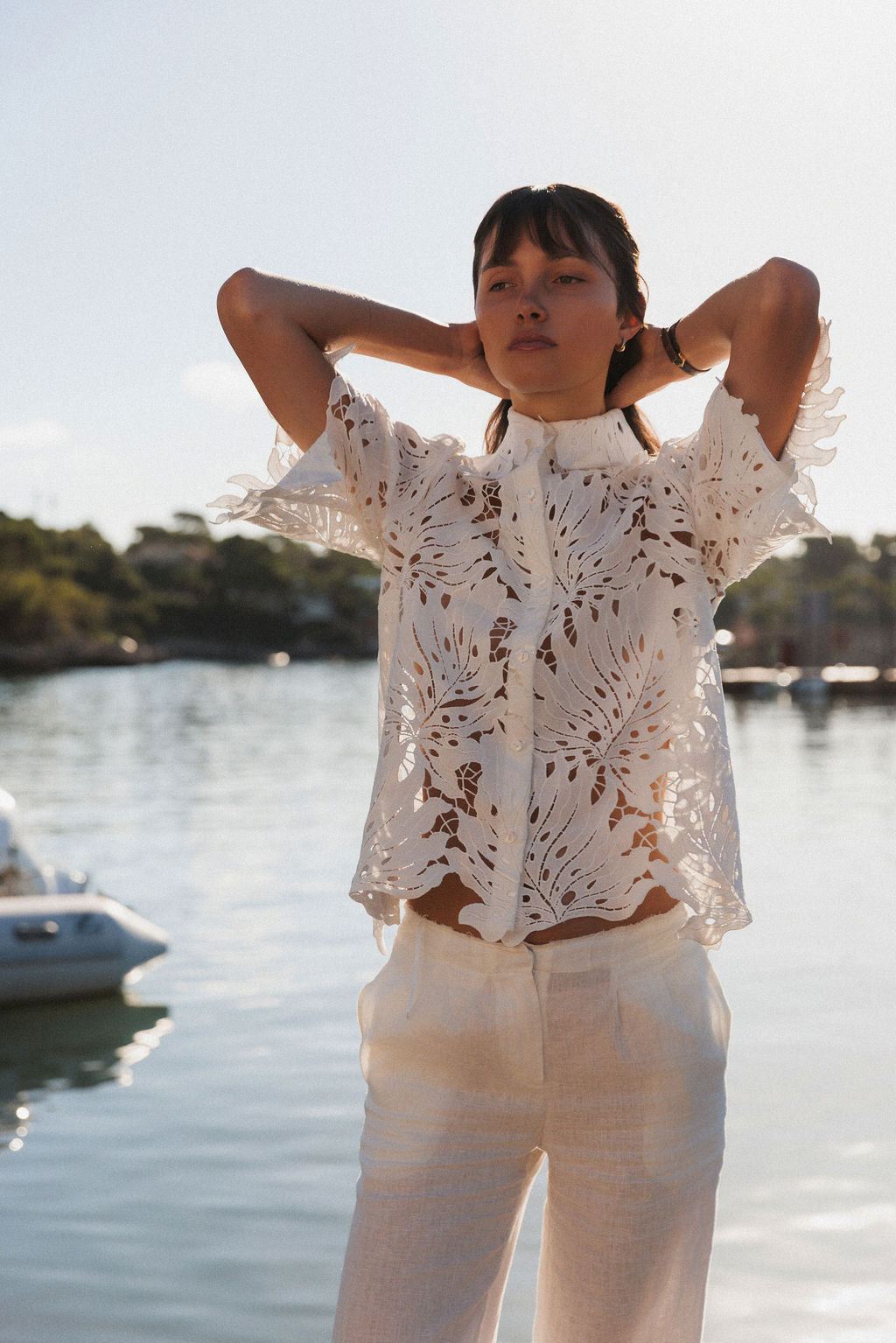 Penelope Blouse - White