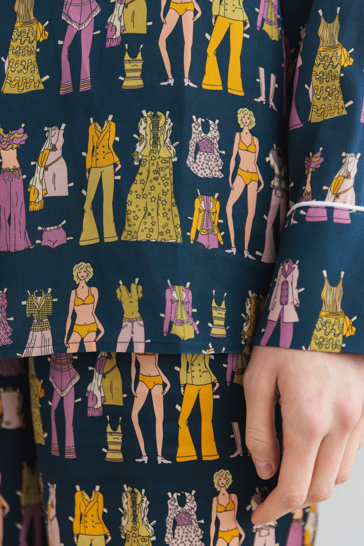 Parisa Silk Blouse - Paperdoll