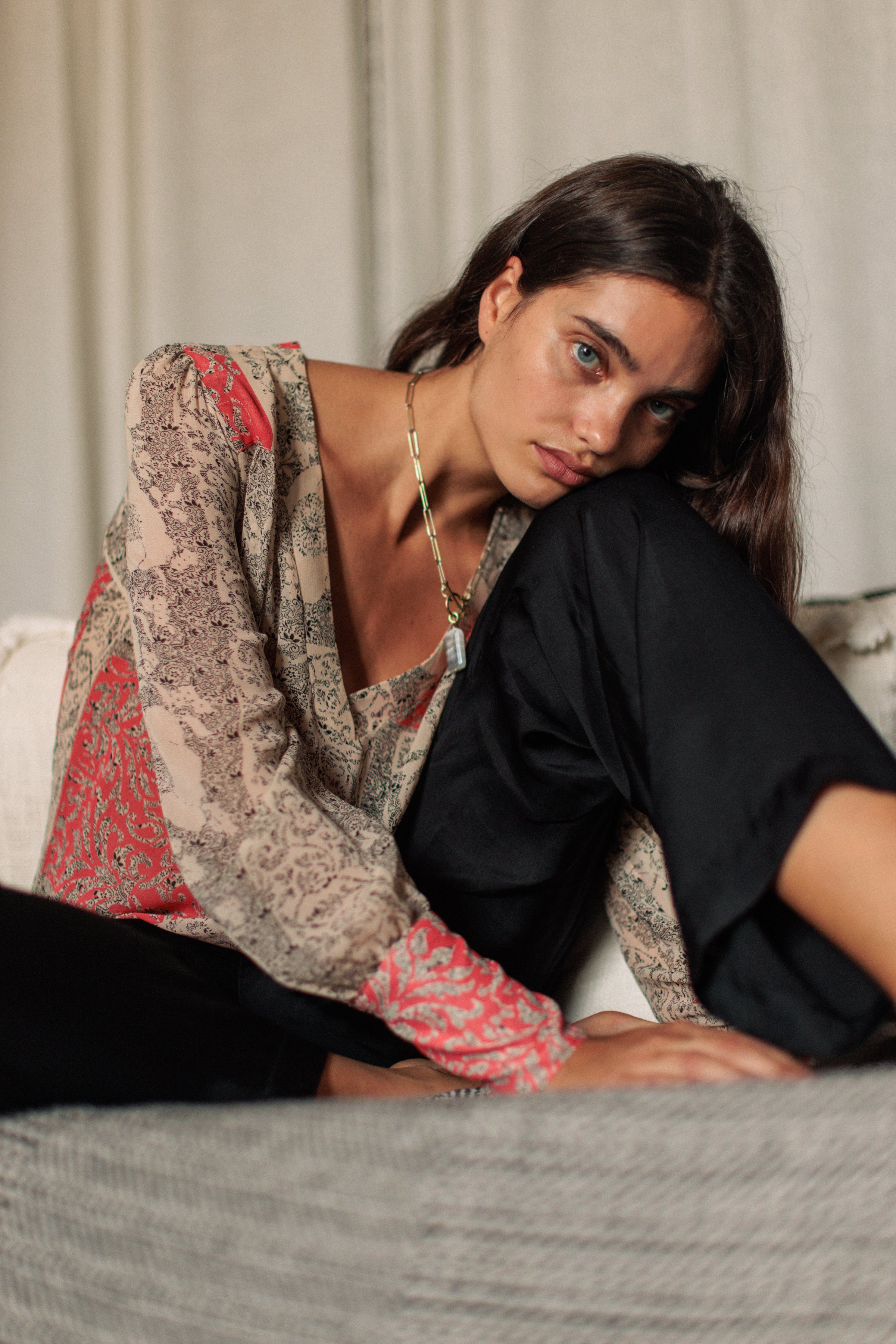 Zaria Blouse - Capri