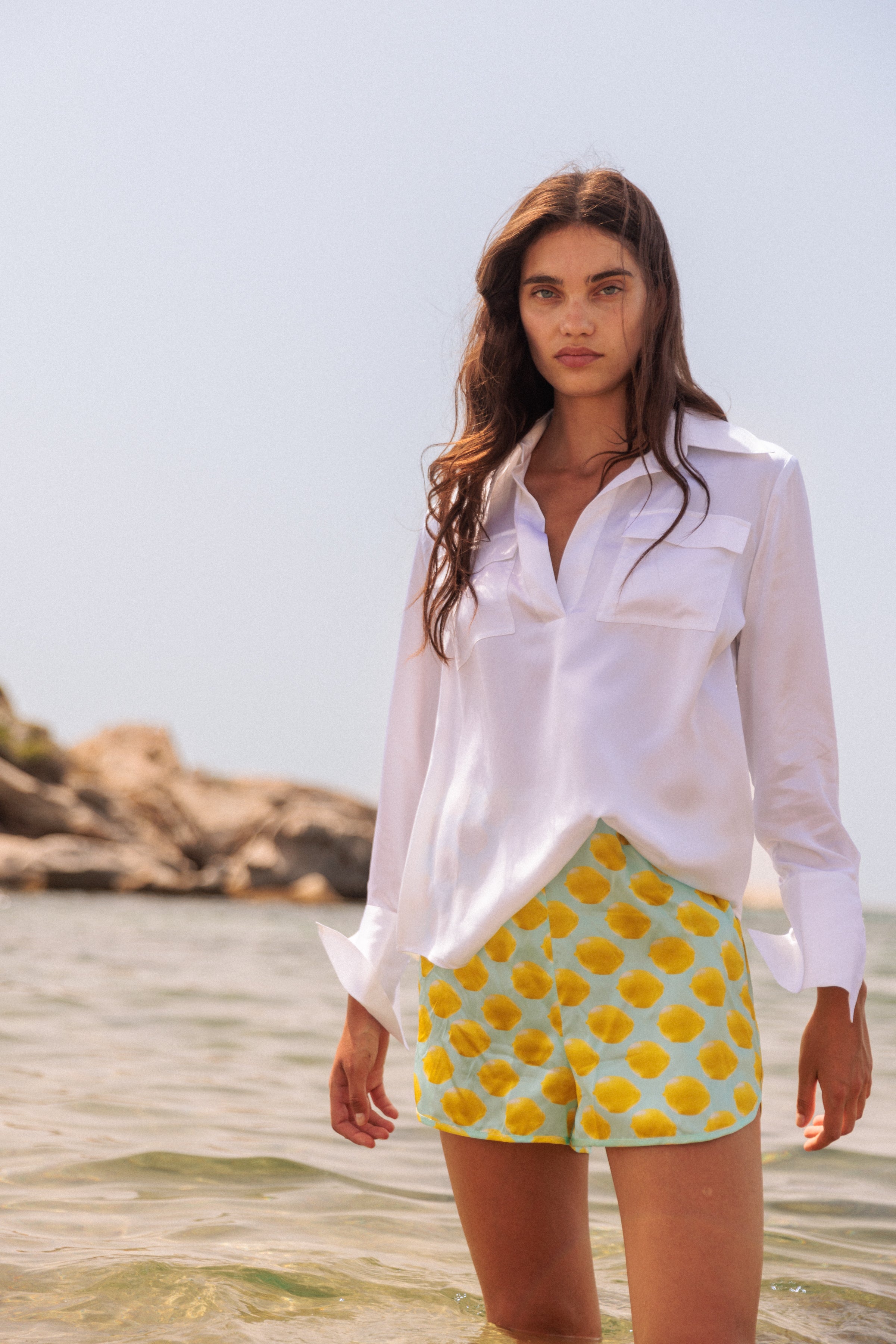 Kaia Blouse - Super White