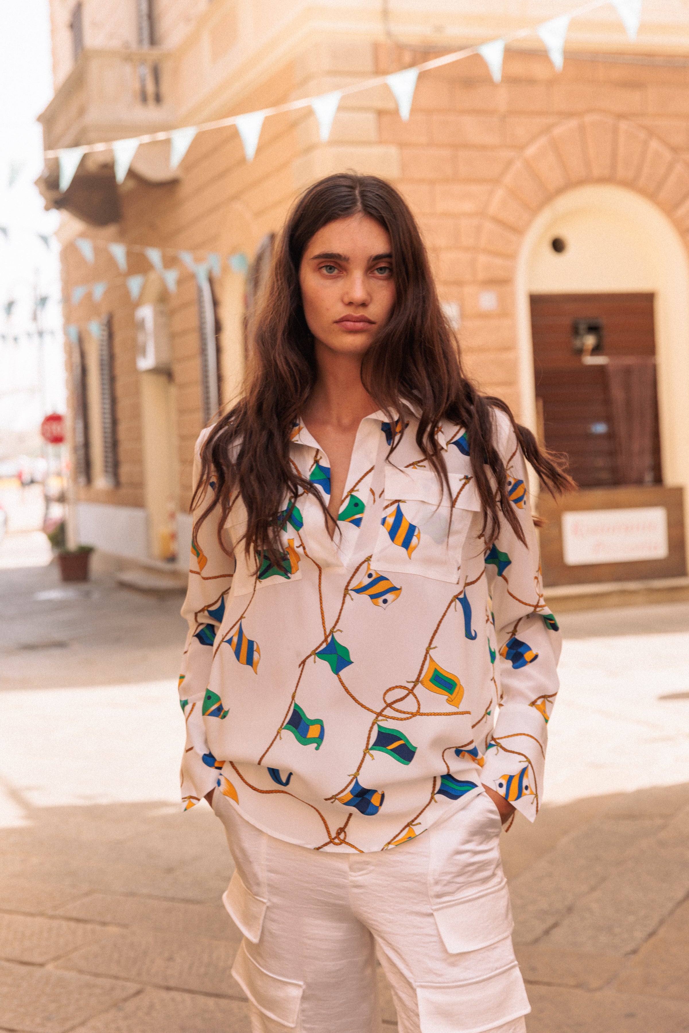 Kaia Blouse - Lisbon Sails
