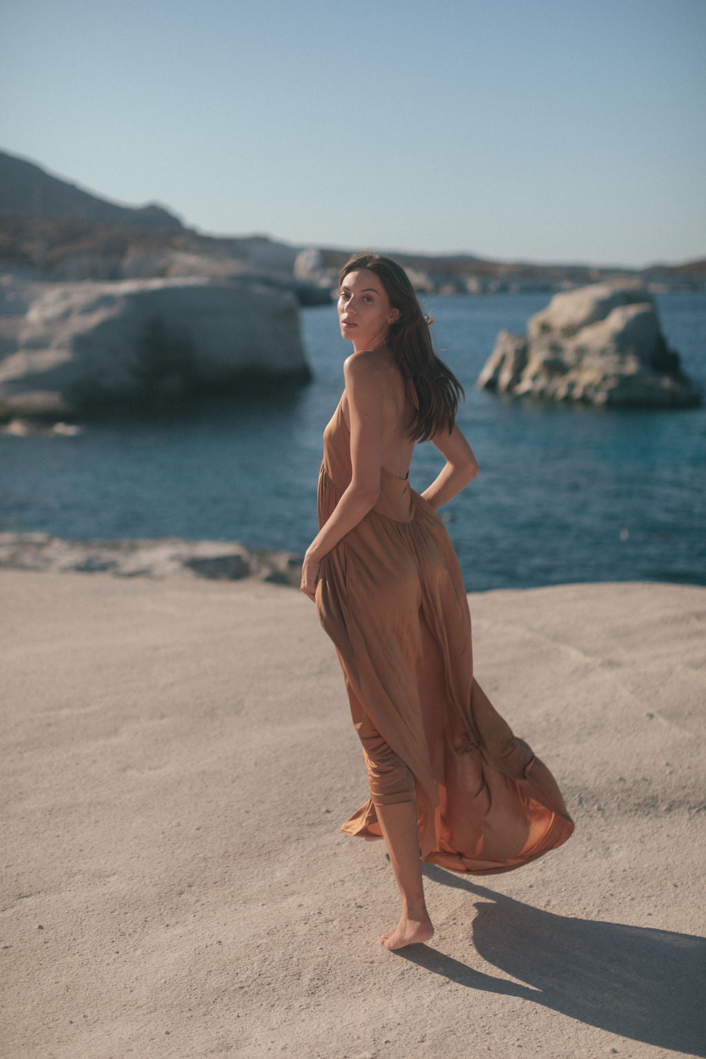 Anna Halter Dress