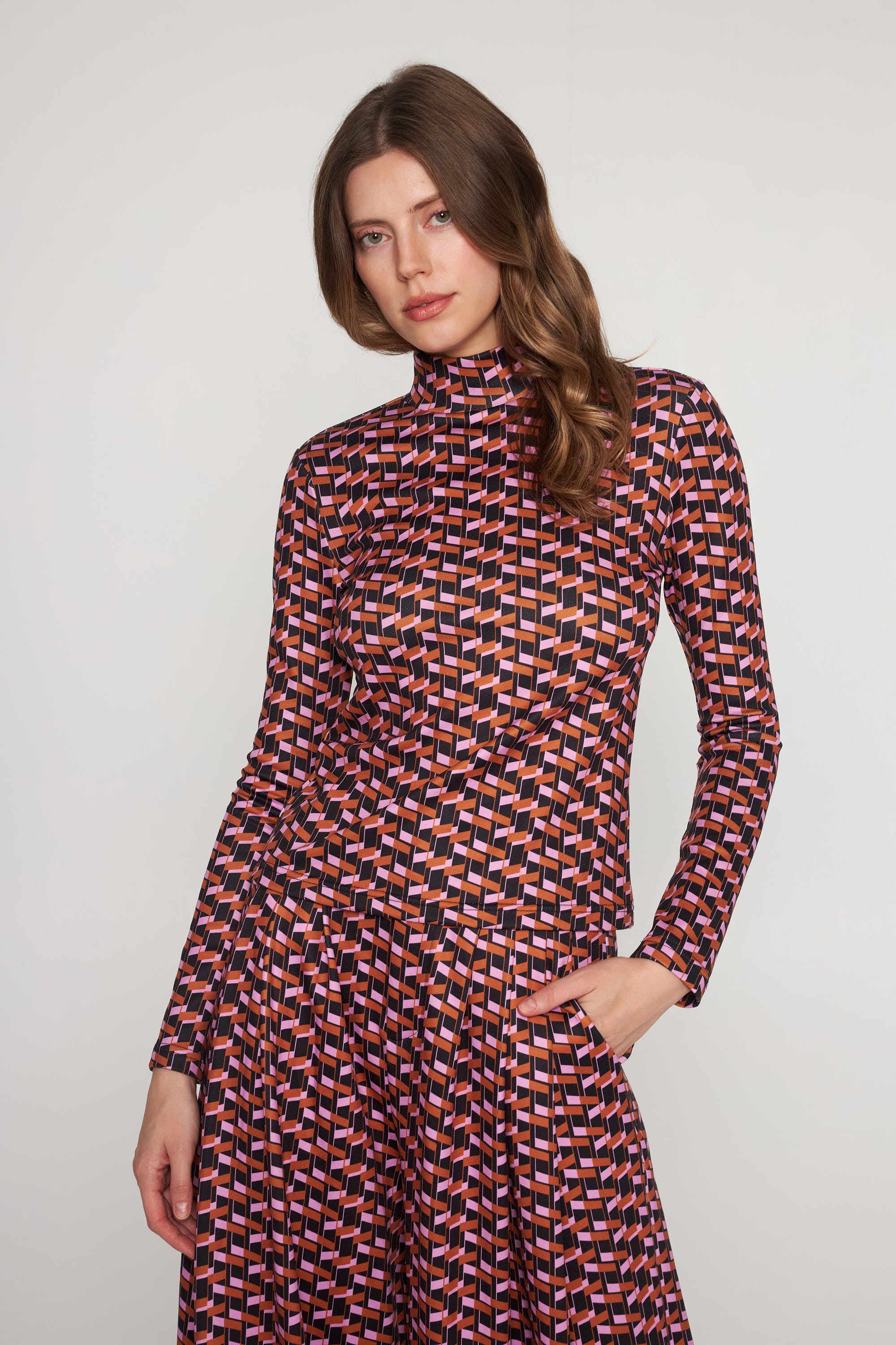 Diana Top - Retro Geo