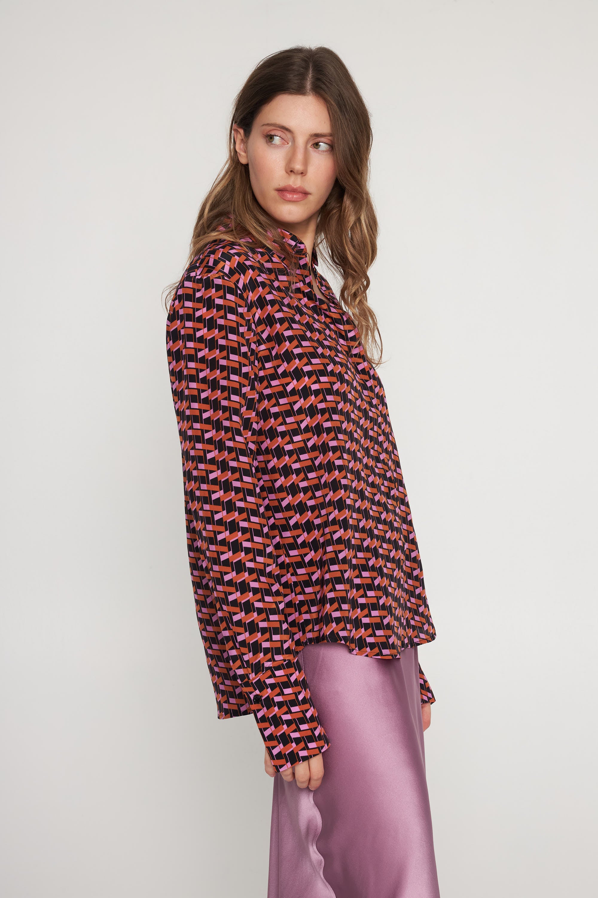Sophie Blouse - Retro Geo