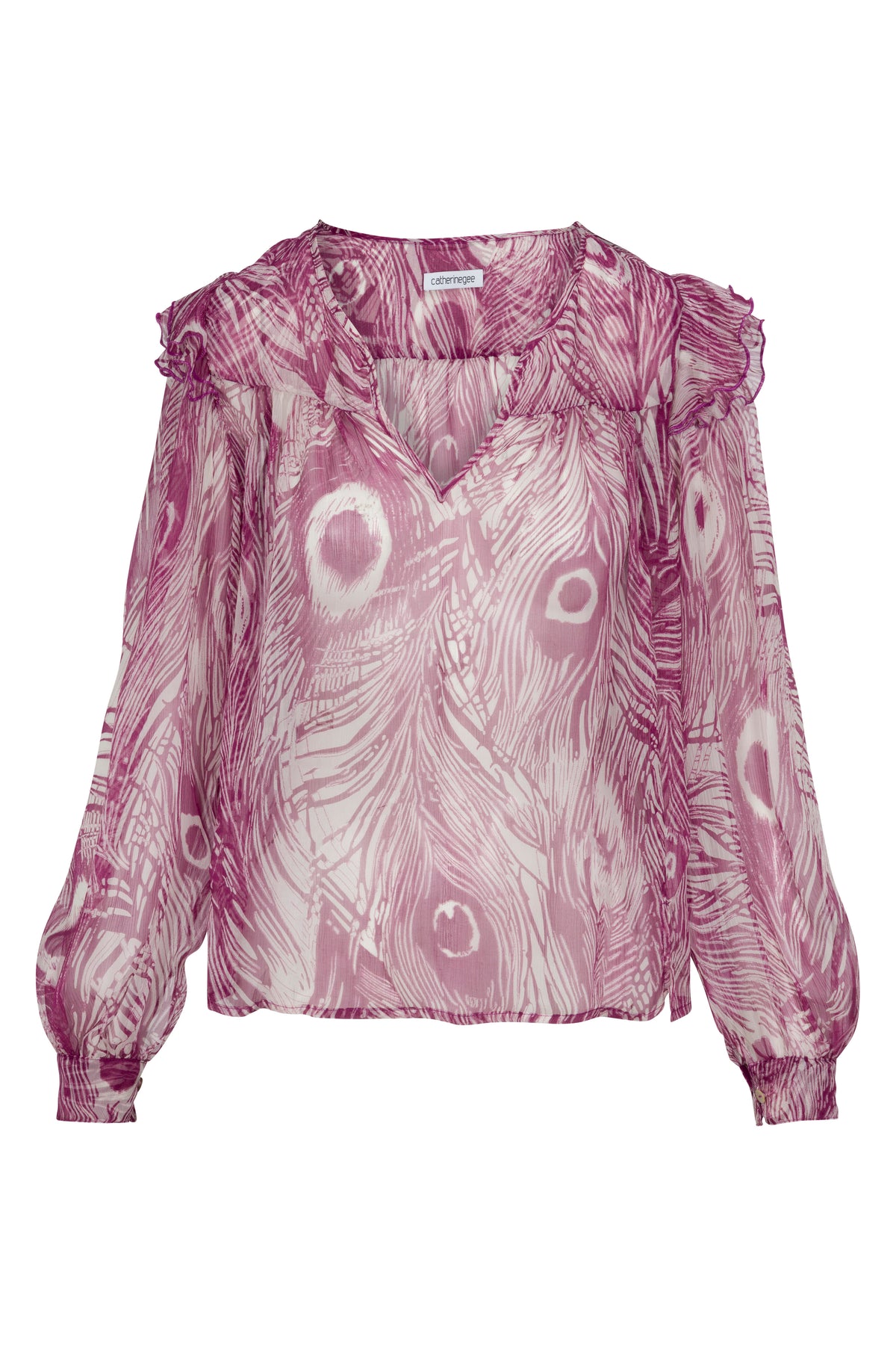Catya Blouse - Peacock