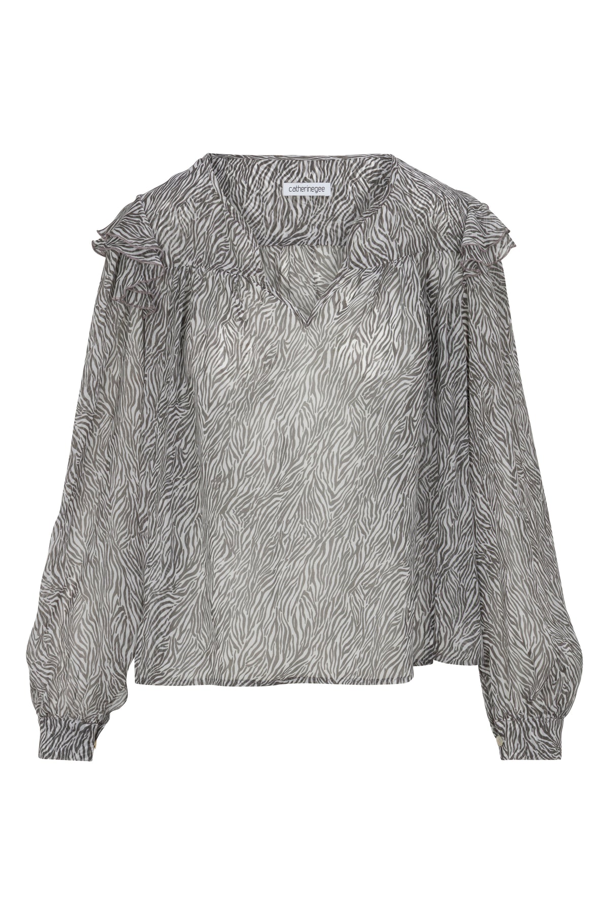 Catya Blouse - Zebra