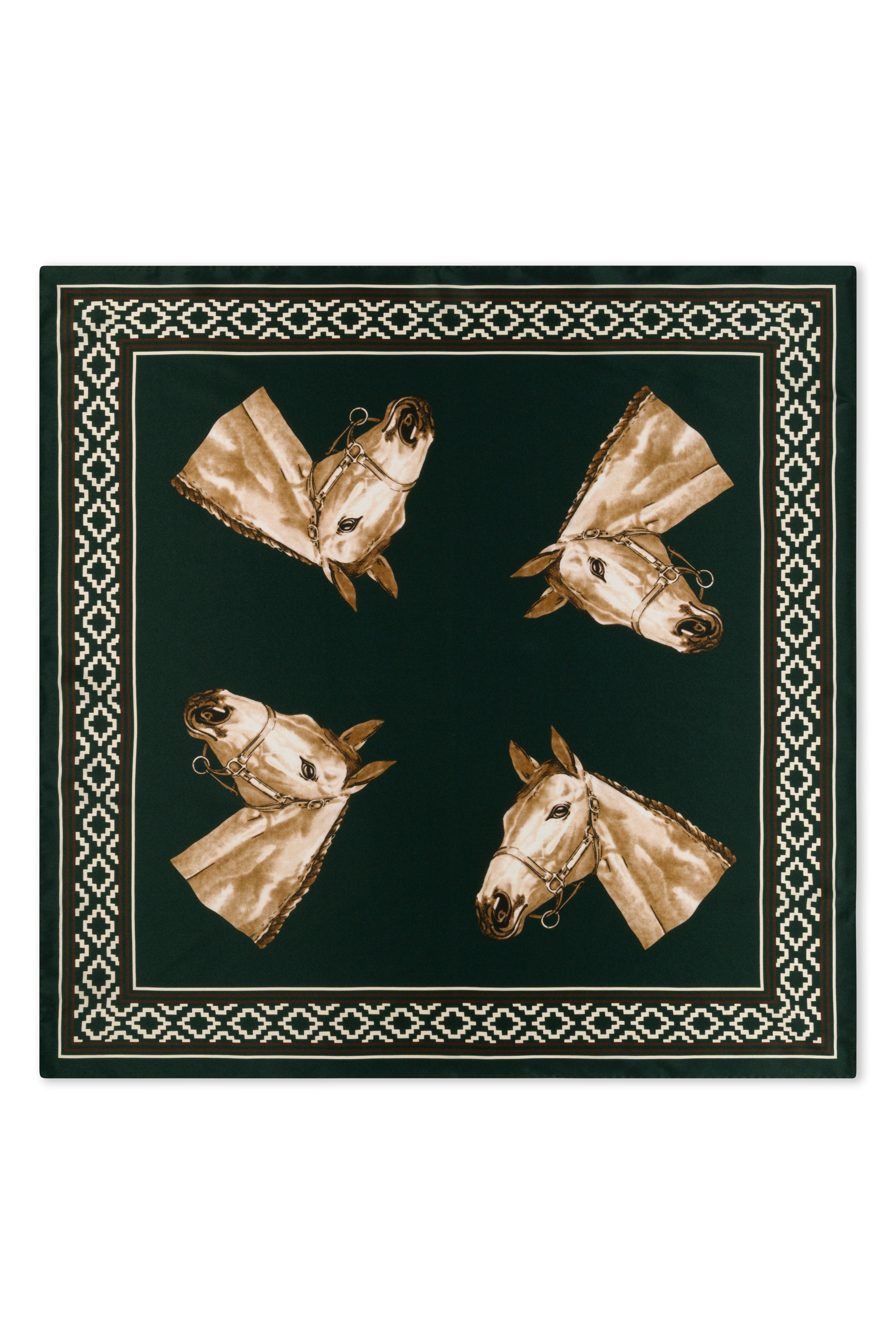 Silk Scarf - Argentine Horse