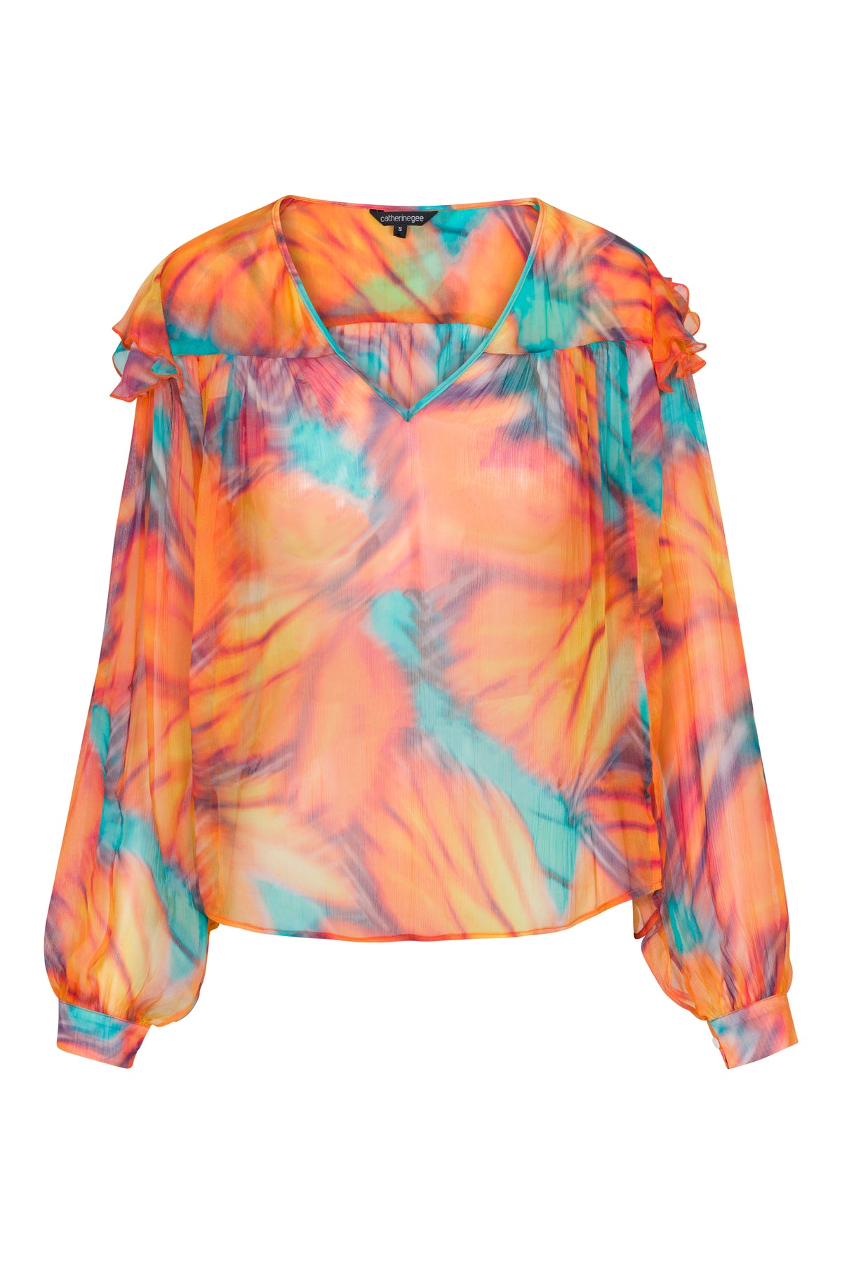 Catya Blouse - Monarch Haze