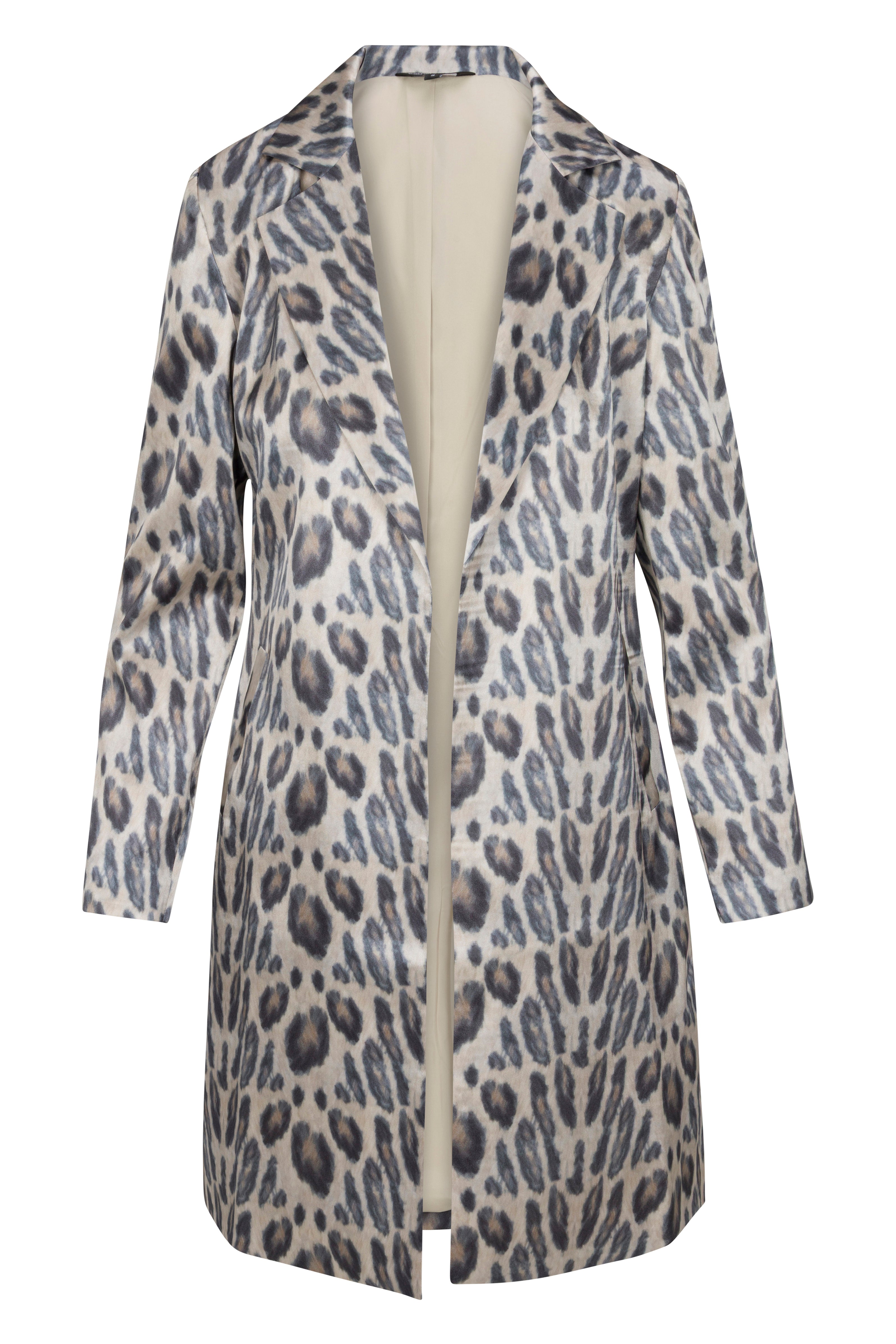 Lexi Car Coat - New Leopard