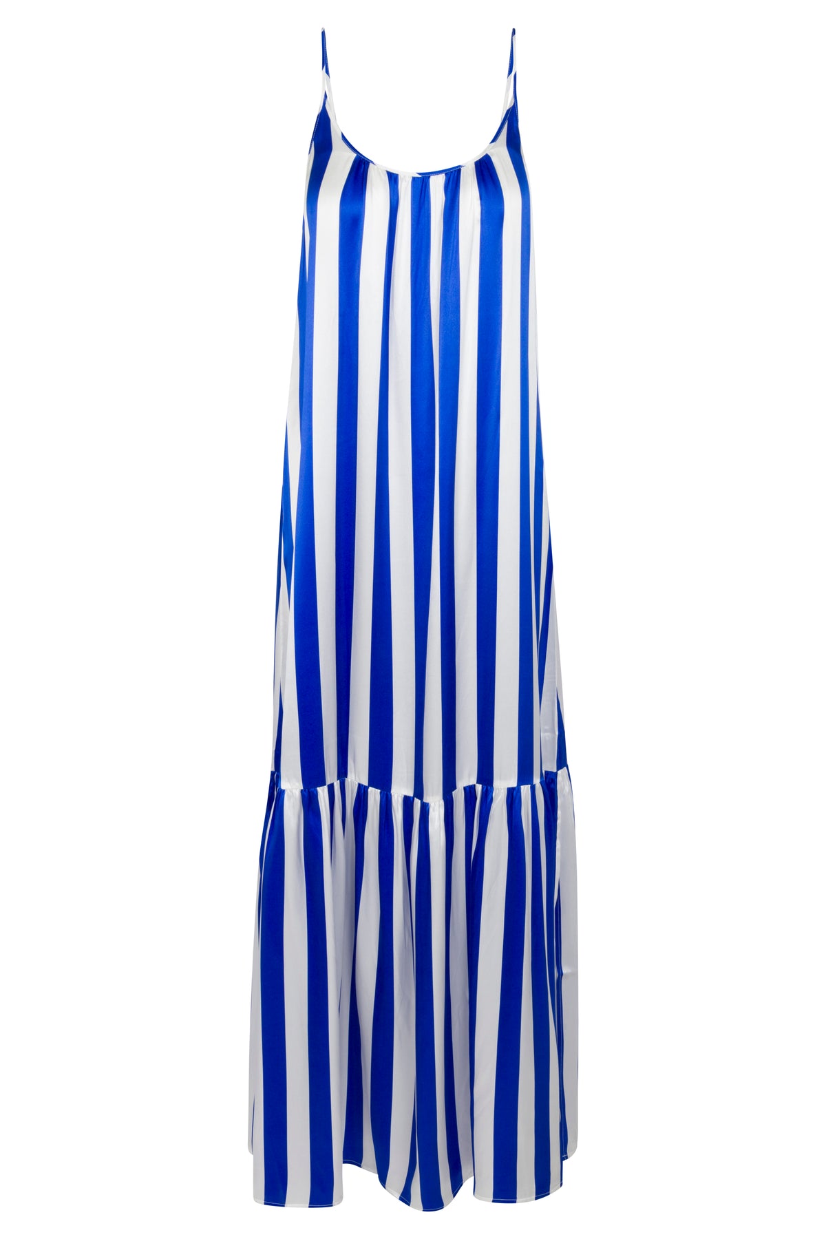 Symi Dress - Blue Stripe