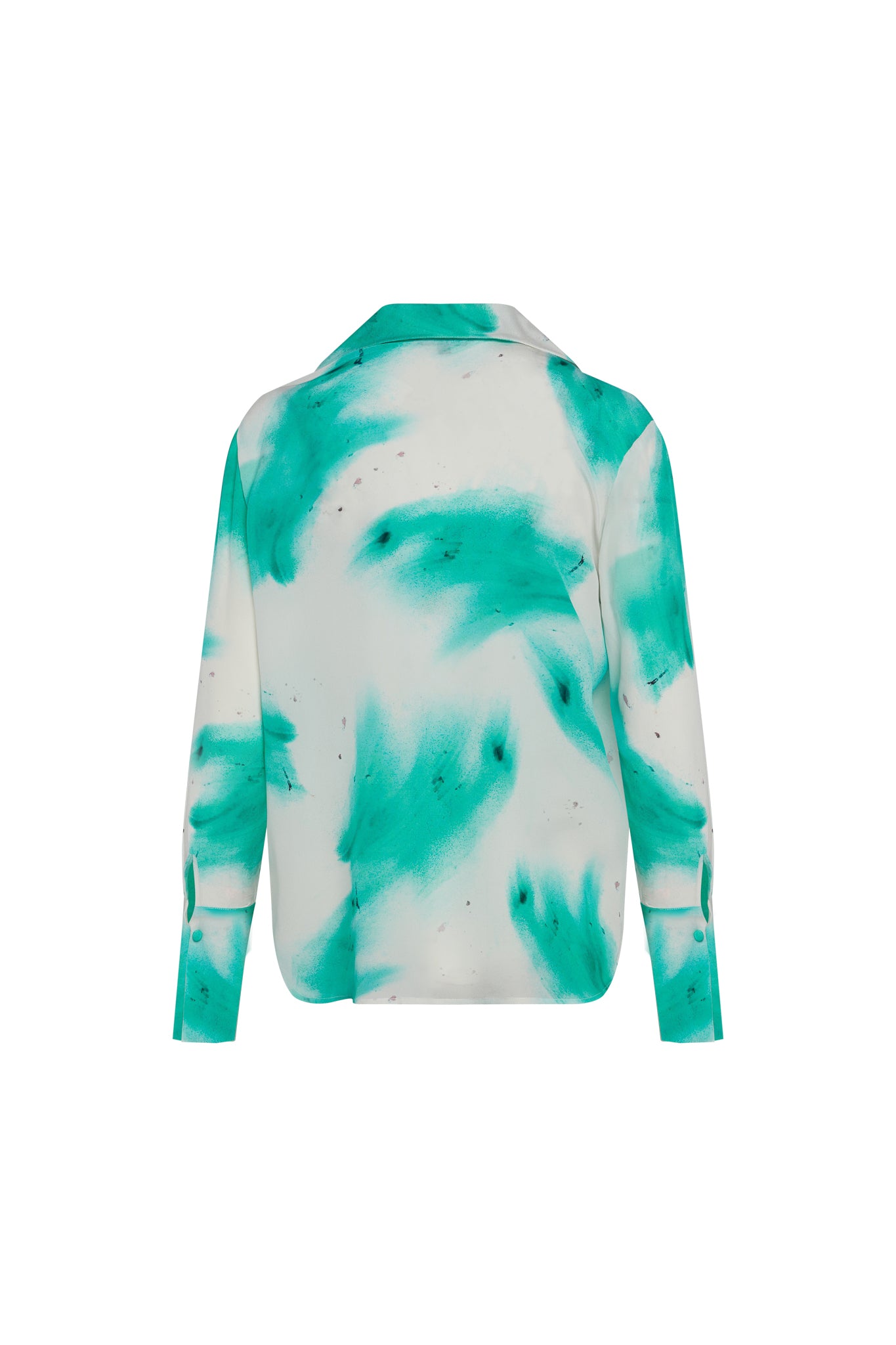 Kaia Blouse - Teal Art