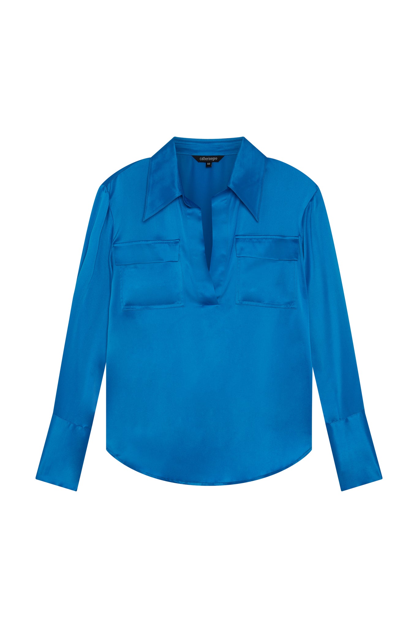 Kaia Blouse - True Blue