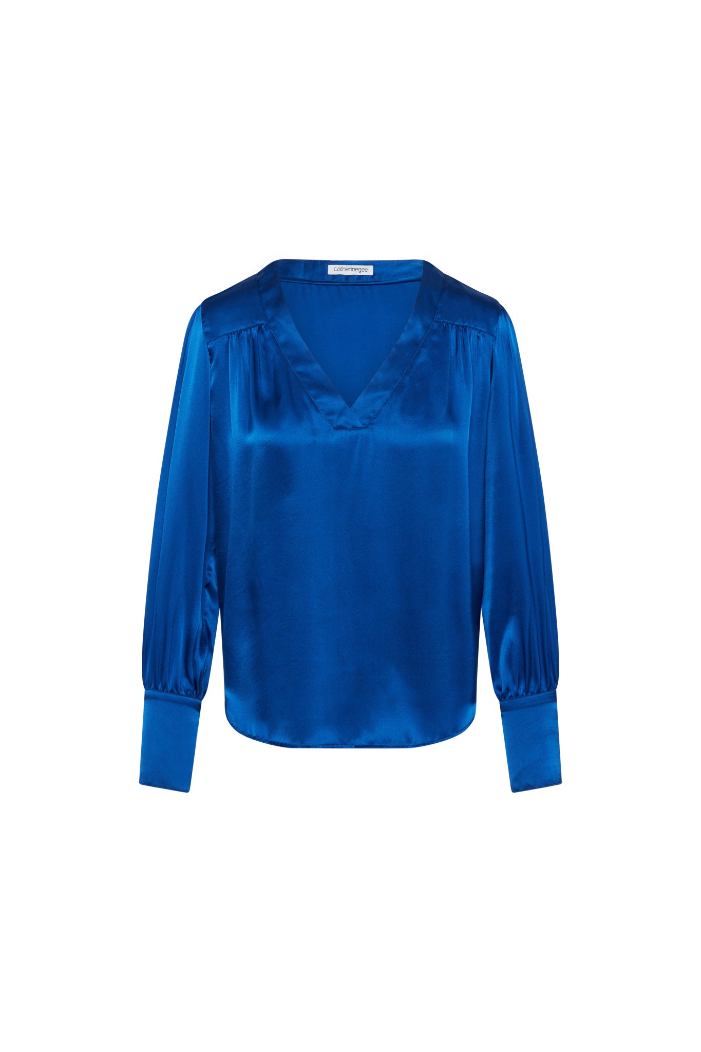Zaria Blouse - Mykonos Blue