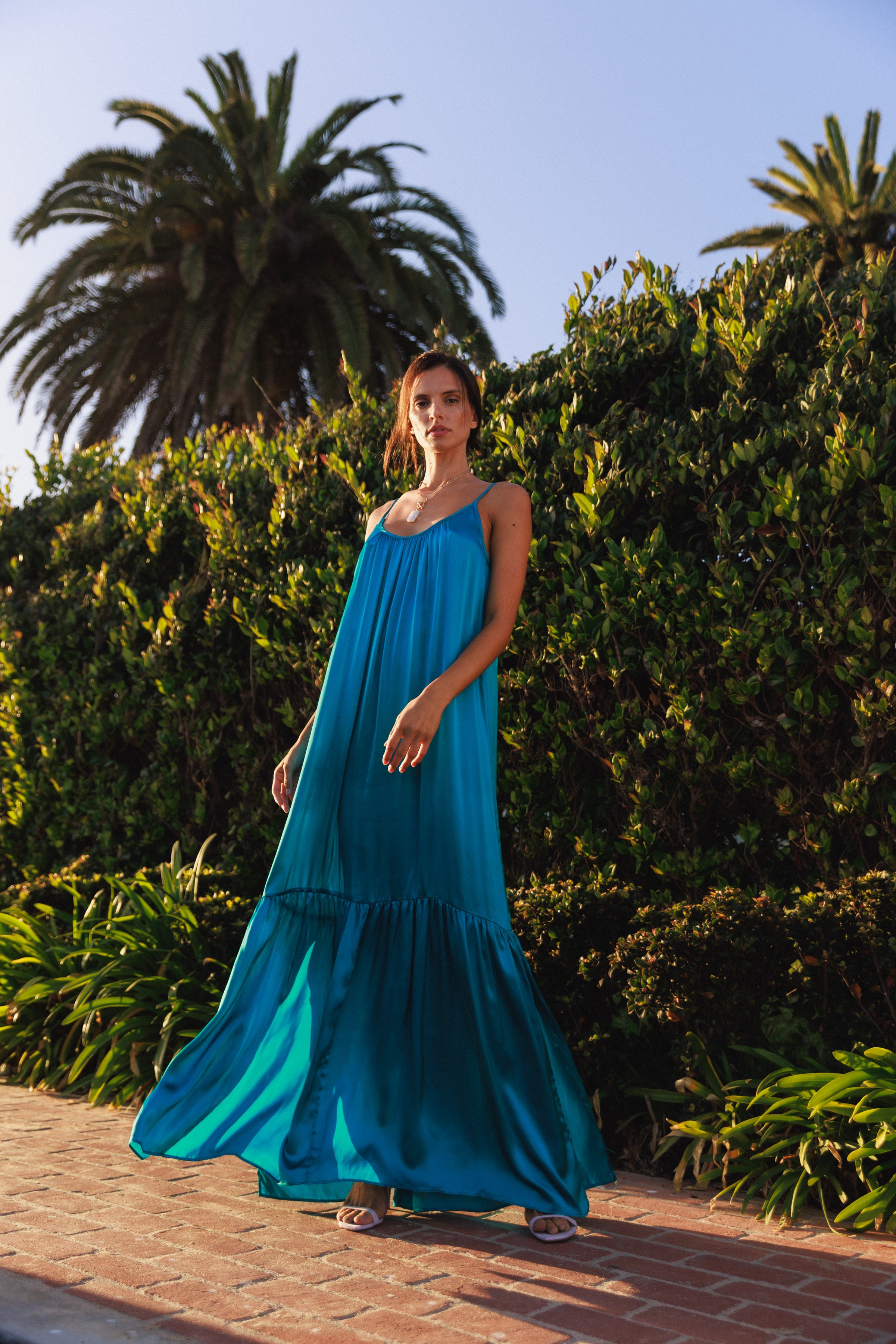 Symi Dress - Teal