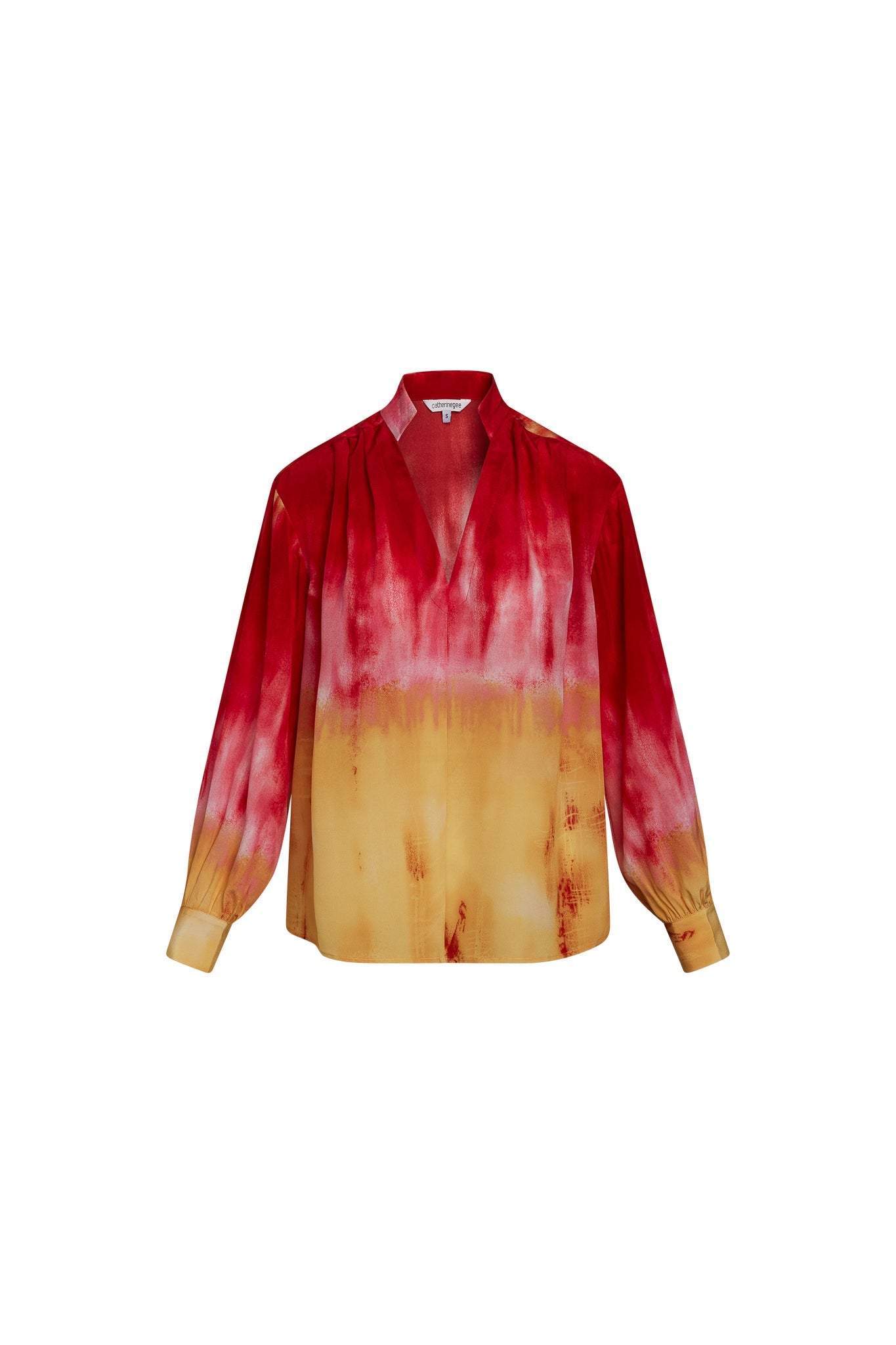 Katie Blouse Santa Barbara Sunset - WHOLESALE | CG DESIGN, LLC..