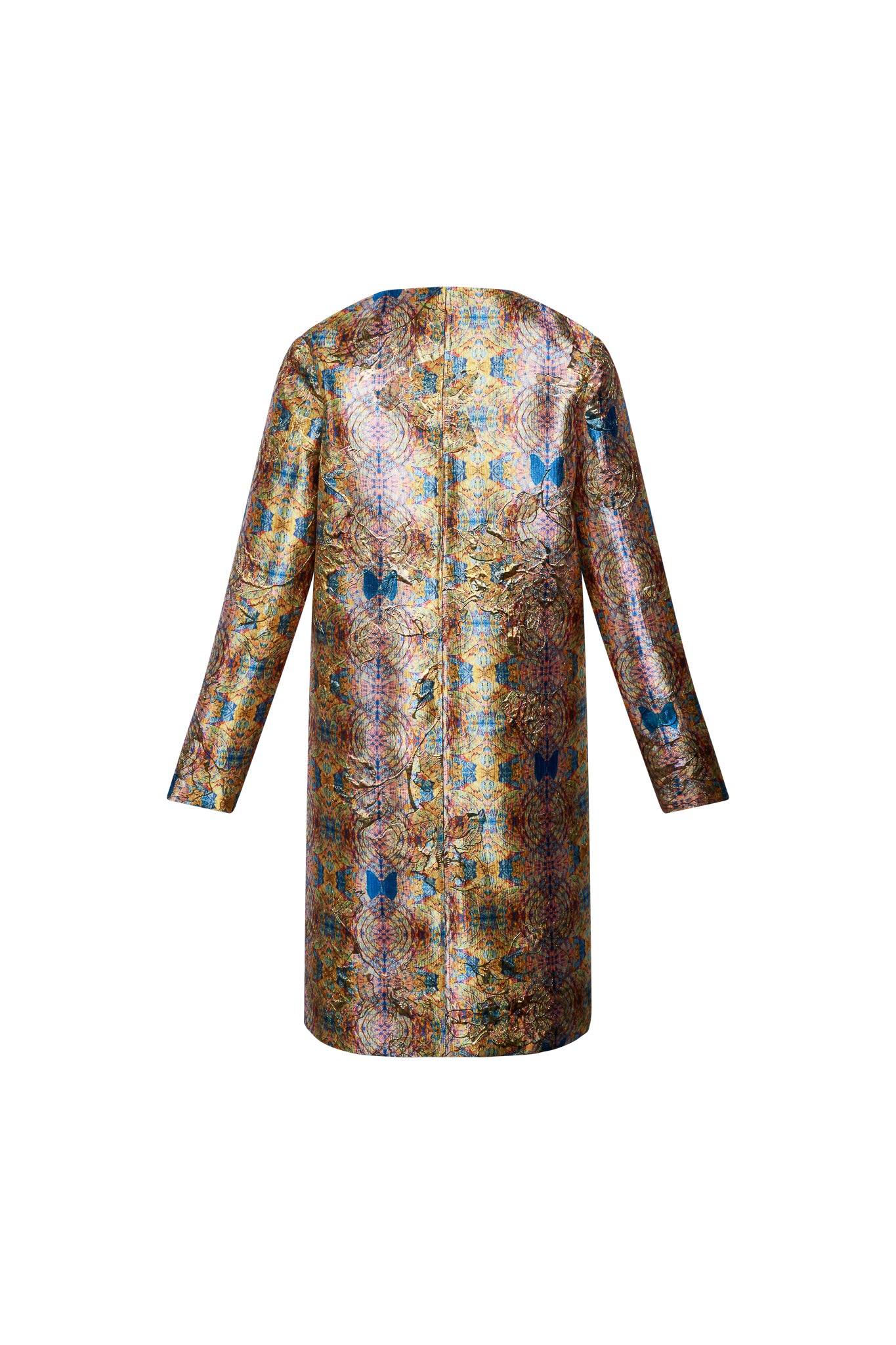 Margot Car Coat - Butterfly Swirl | CG DESIGN, LLC..