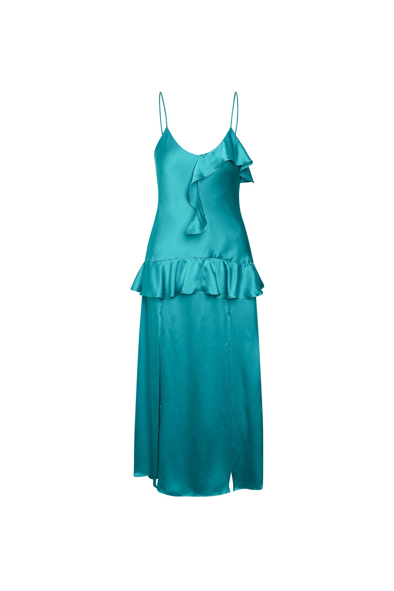 Valentina Dress Van Gogh Green - WHOLESALE | CG DESIGN, LLC..