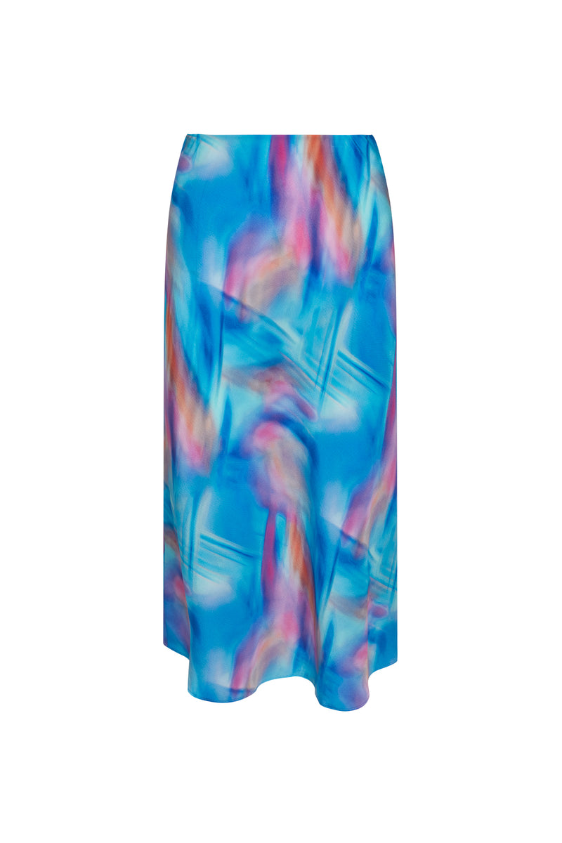 Siena Slip Skirt - Blue Prism