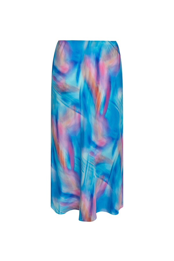 Siena Slip Skirt - Blue Prism