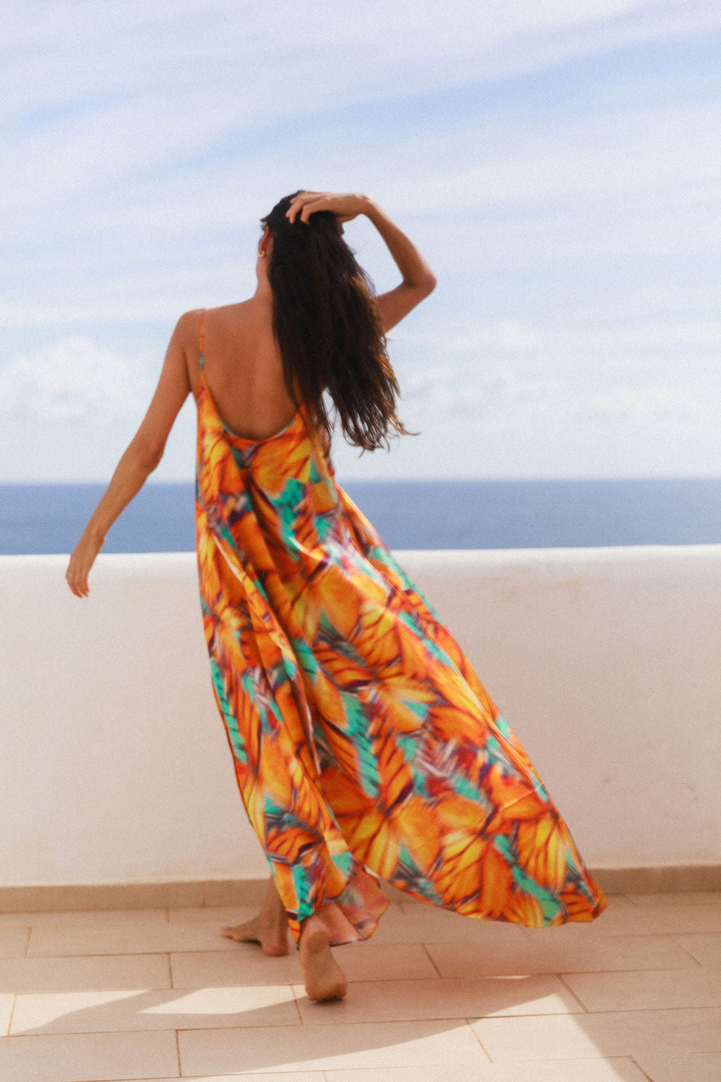 Milos Dress - Monarch Haze