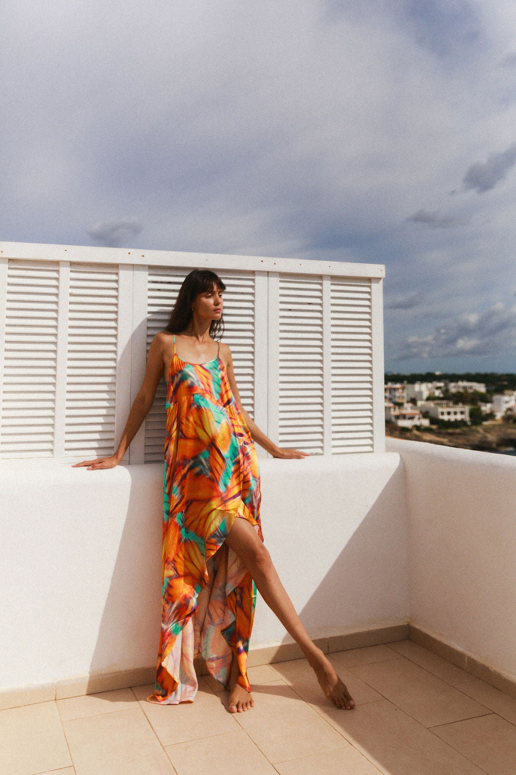 Milos Dress - Monarch Haze