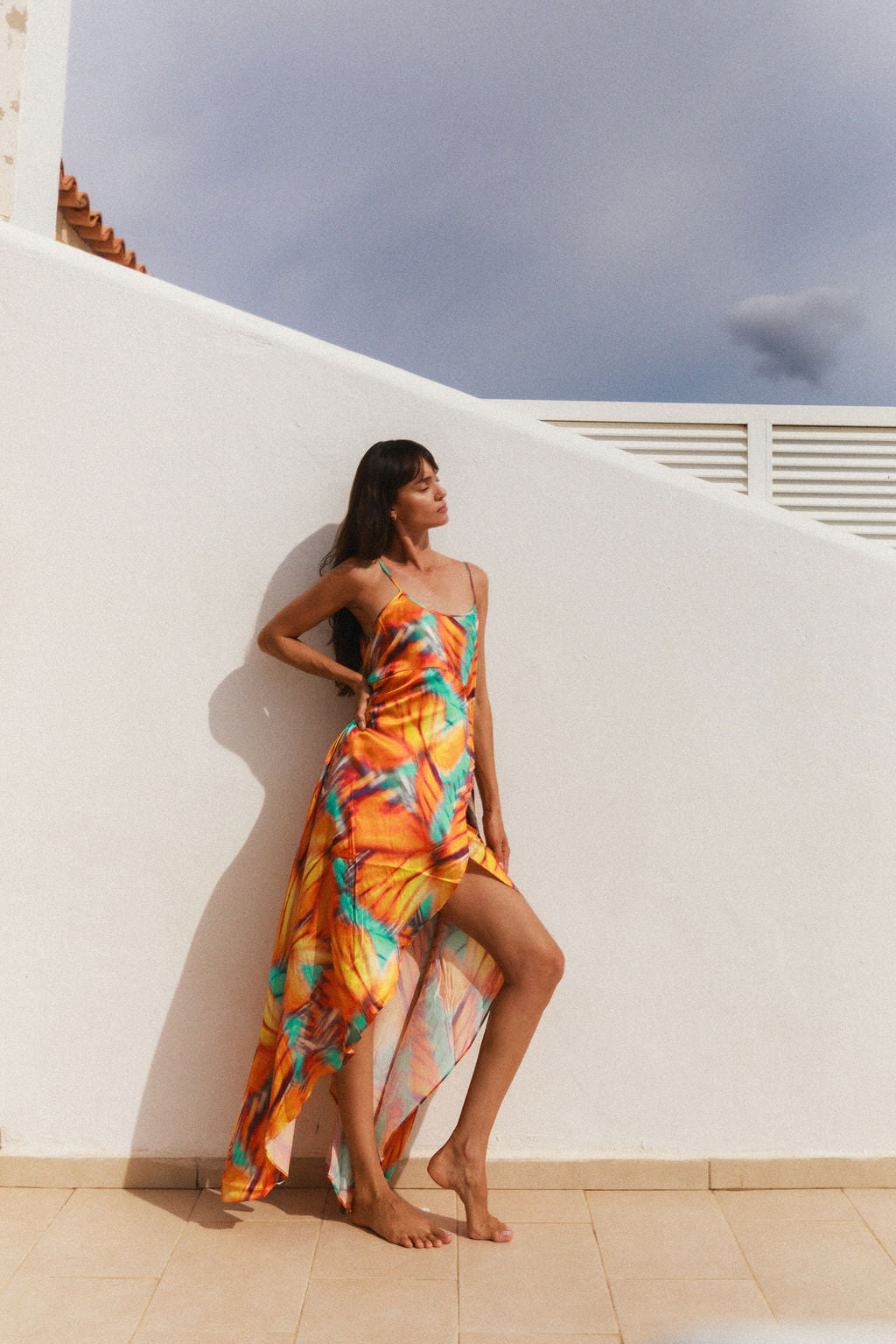 Milos Dress - Monarch Haze