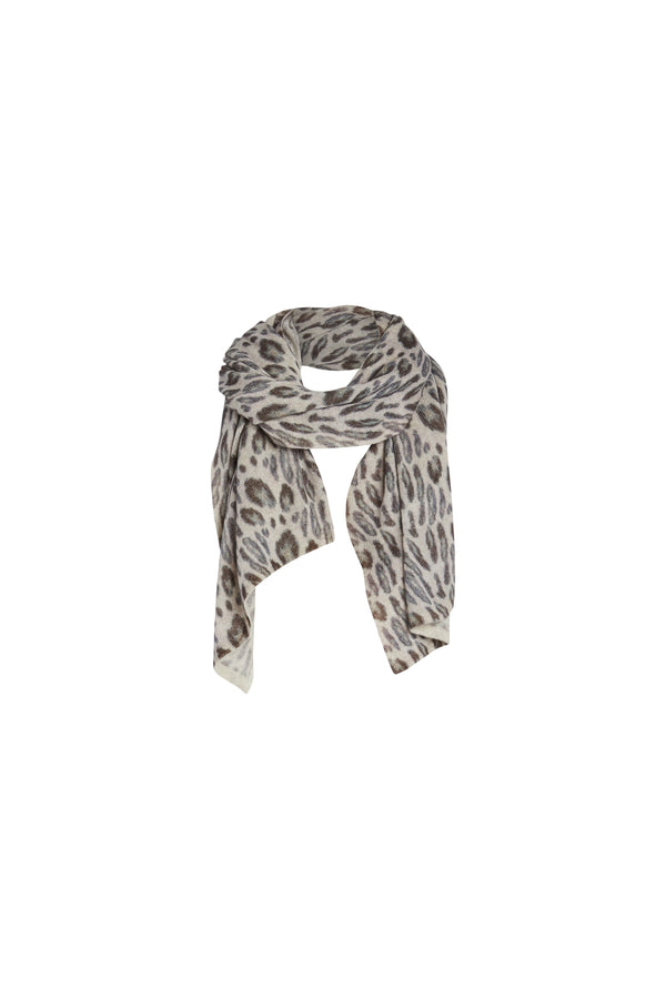Cashmere Blankie / Scarf - New Leopard