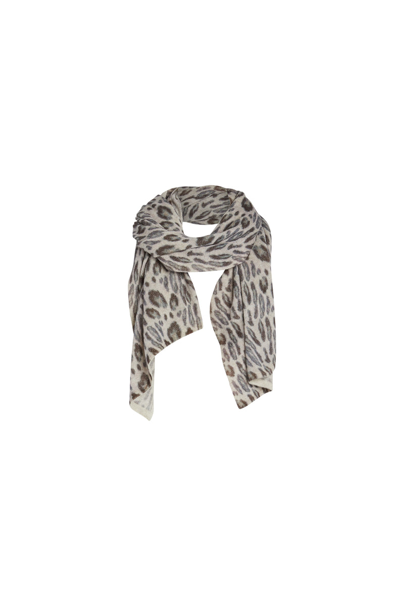 Cashmere Blankie / Scarf - New Leopard