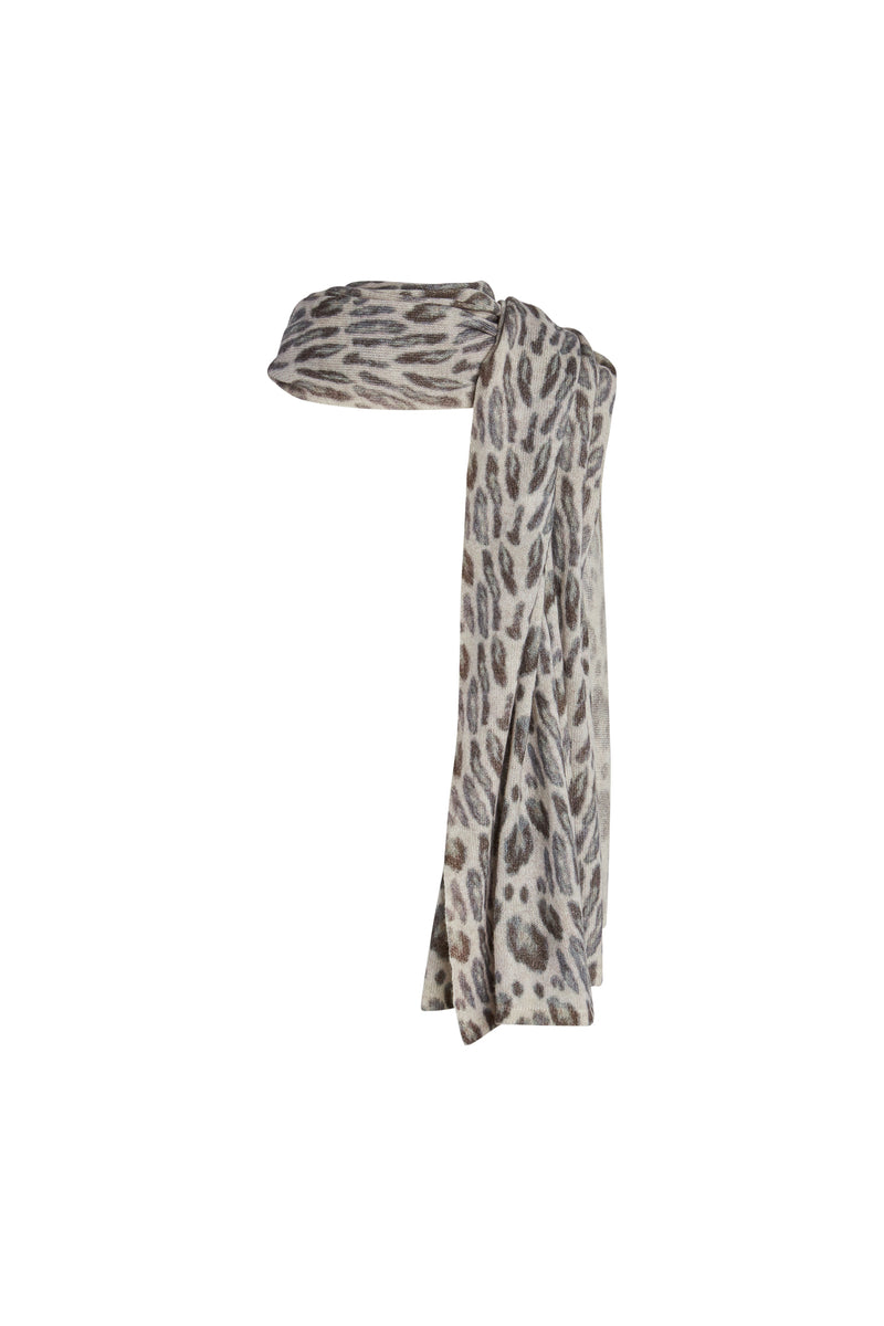 Cashmere Blankie / Scarf - New Leopard