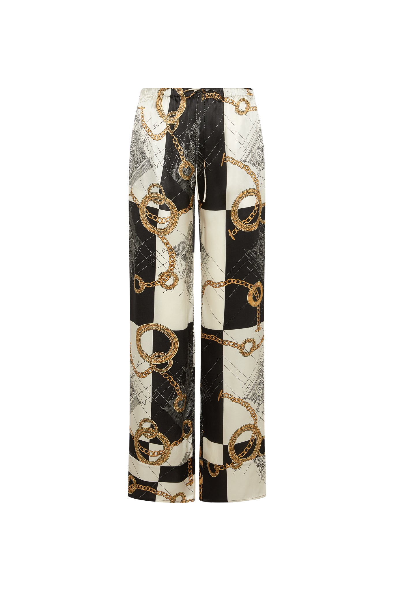 Parisa Silk Pant - Athens