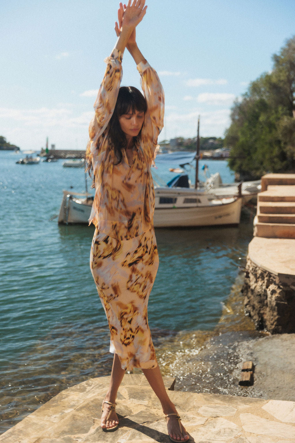 Siena Slip Skirt - Wild Horse