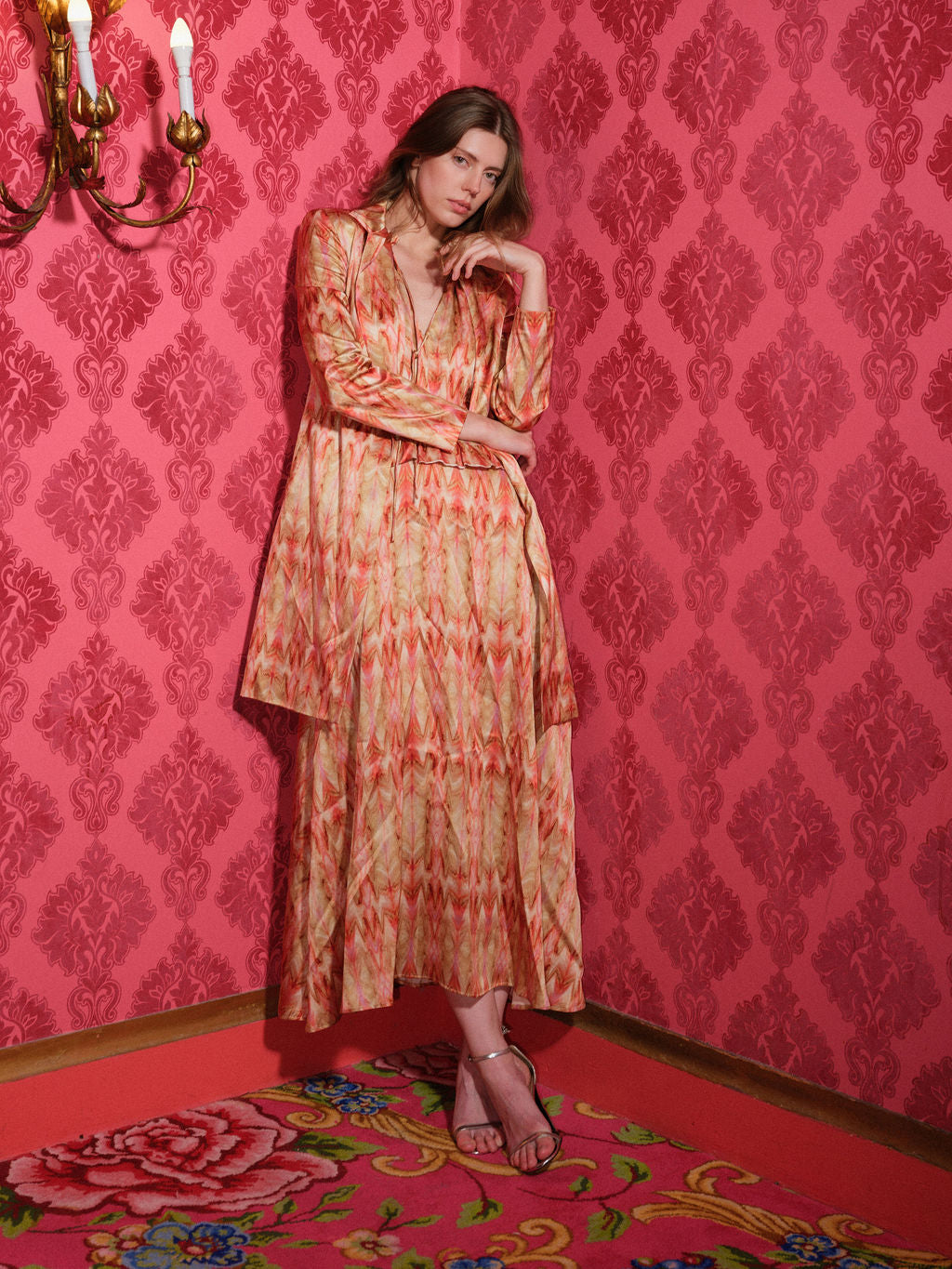 Sofia Dress - Tourmaline