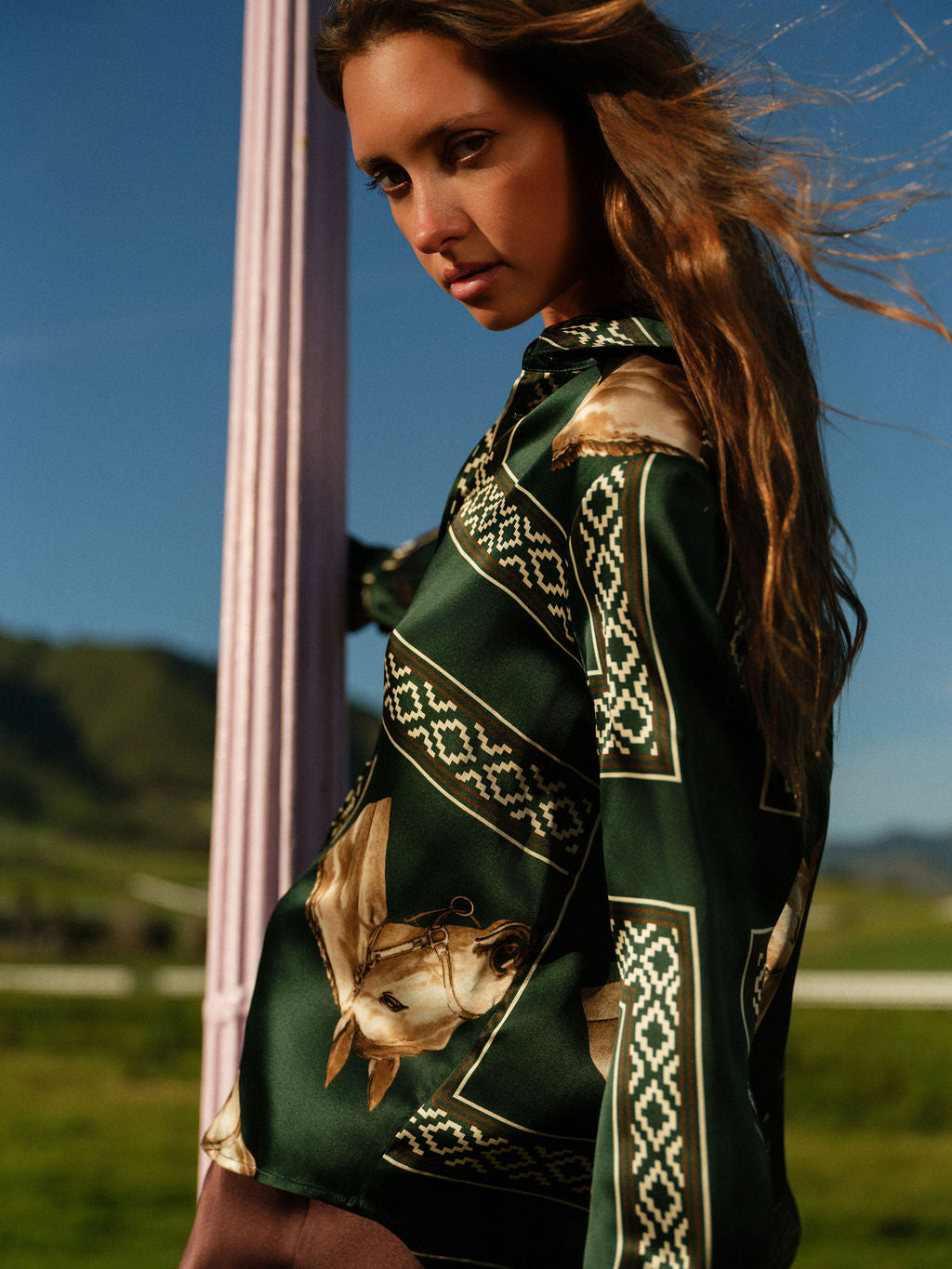 Sophie Blouse - Argentine Horse