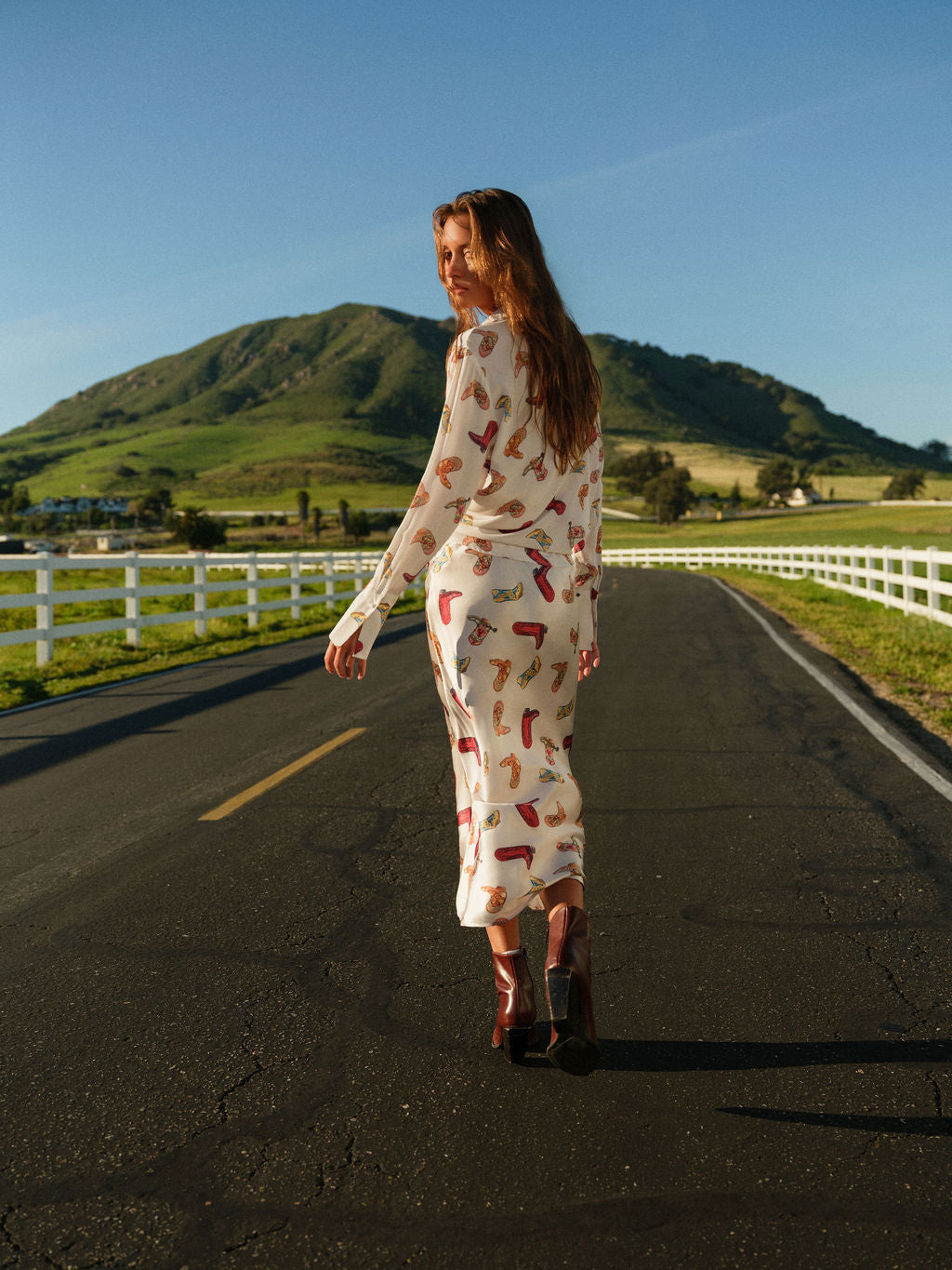 Siena Slip Skirt - Silver Boots
