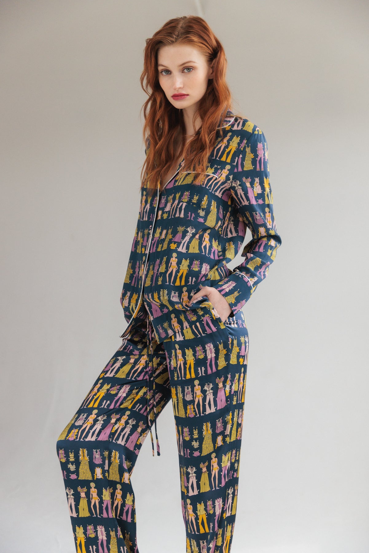 Parisa Silk Blouse - Paperdoll