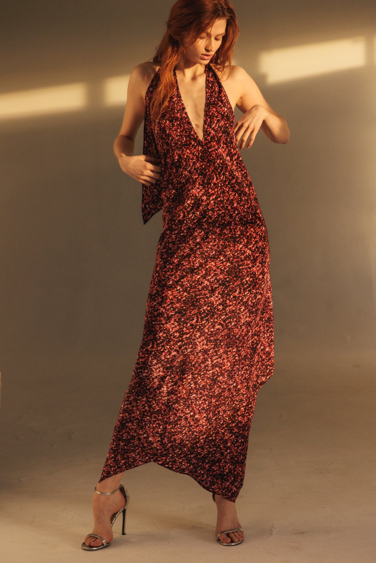 Diane Dress - Red Sequin