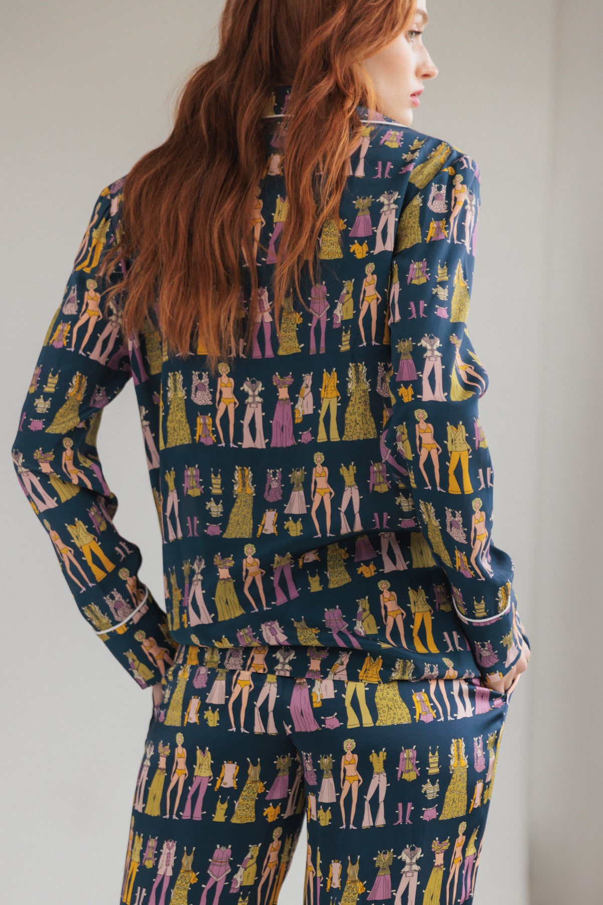 Parisa Silk Blouse - Paperdoll