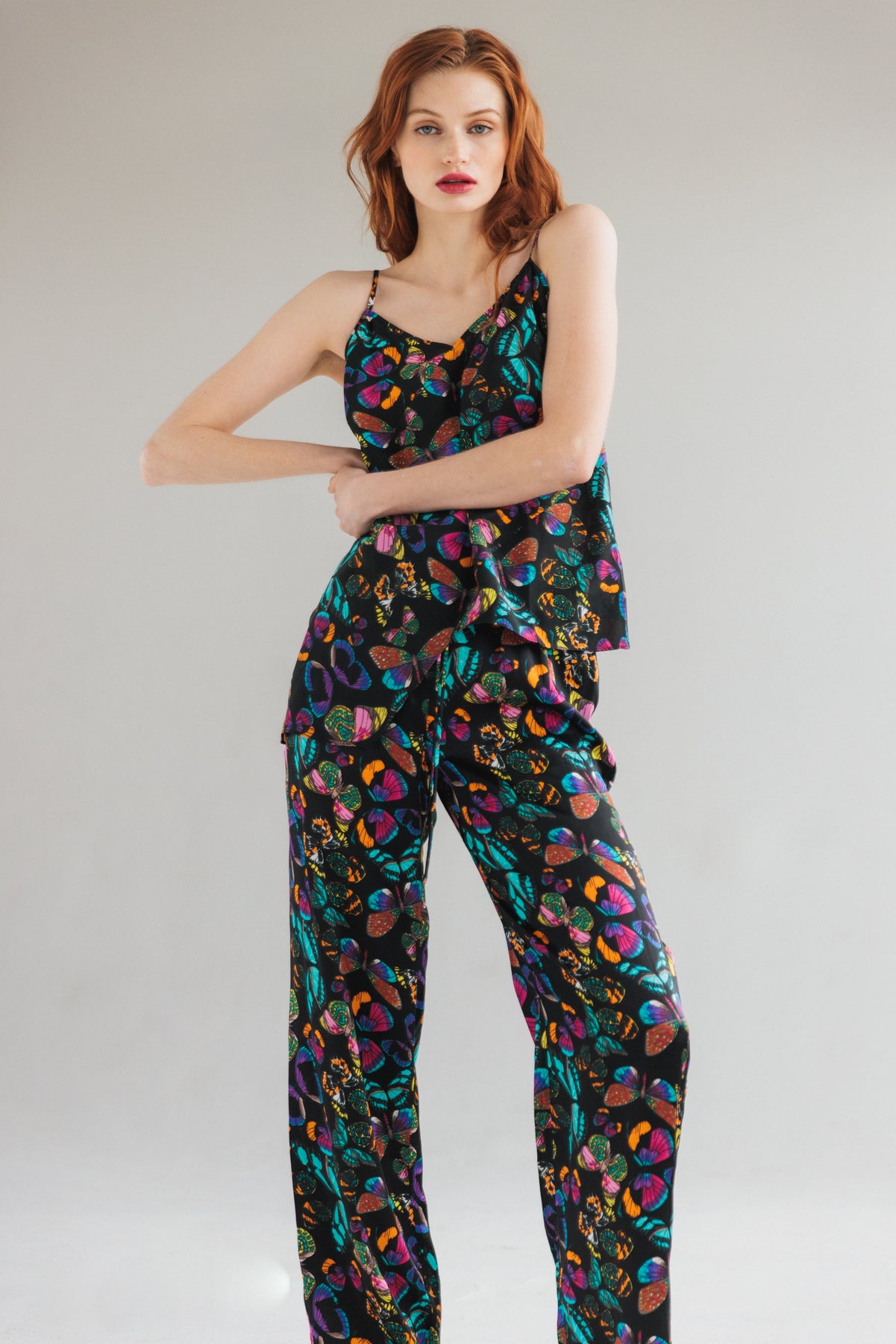 Parisa Silk Pant - The Tracy
