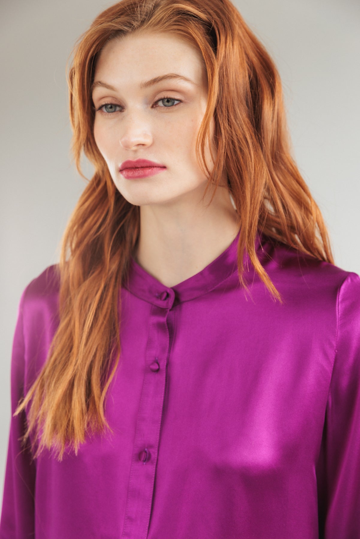 Laura Blouse - Electric Orchid
