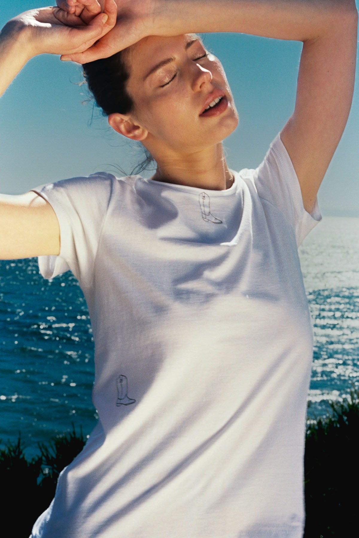 Embroidered Cotton T-Shirt - Boot