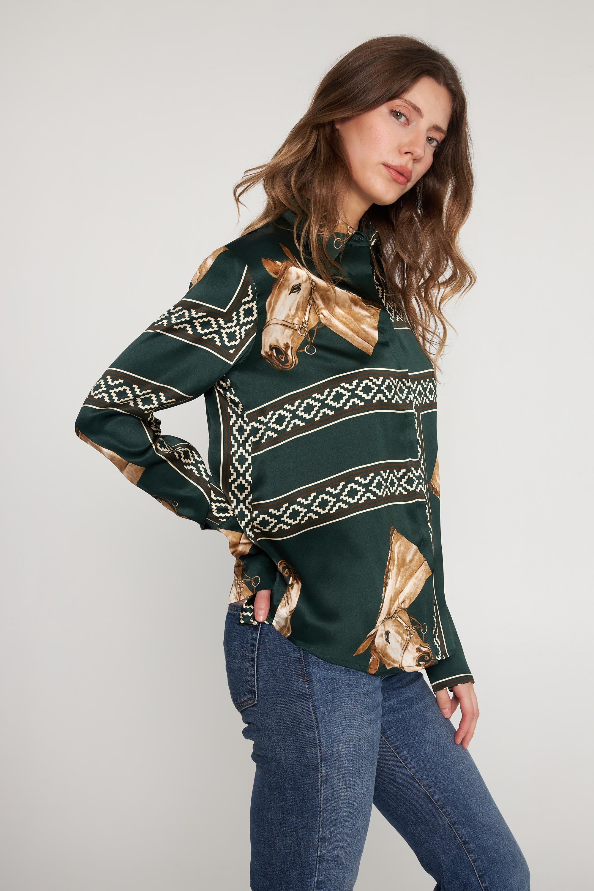 Sophie Blouse - Argentine Horse