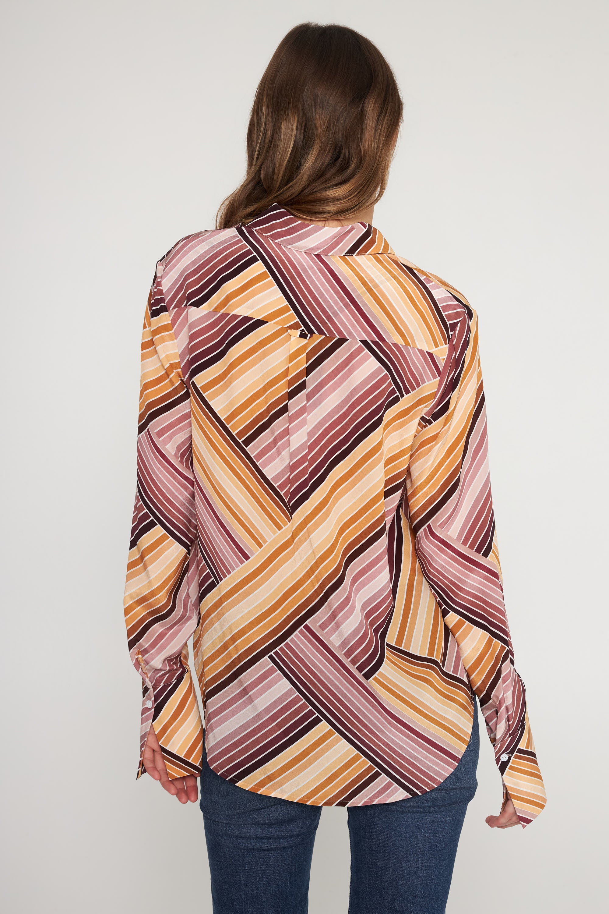 Sophie Blouse - Bardot Stripe