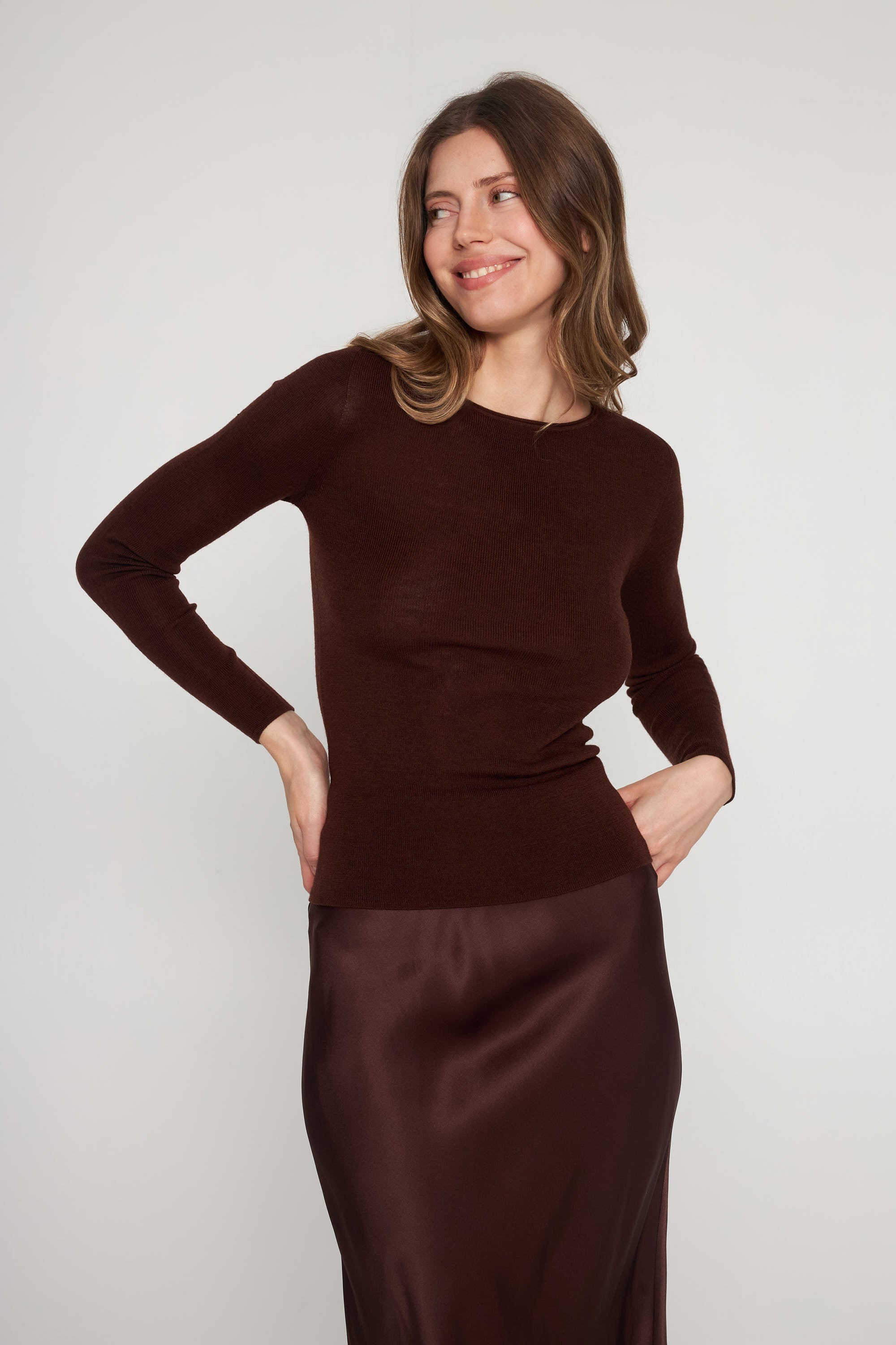 Jennifer Sweater - Brown