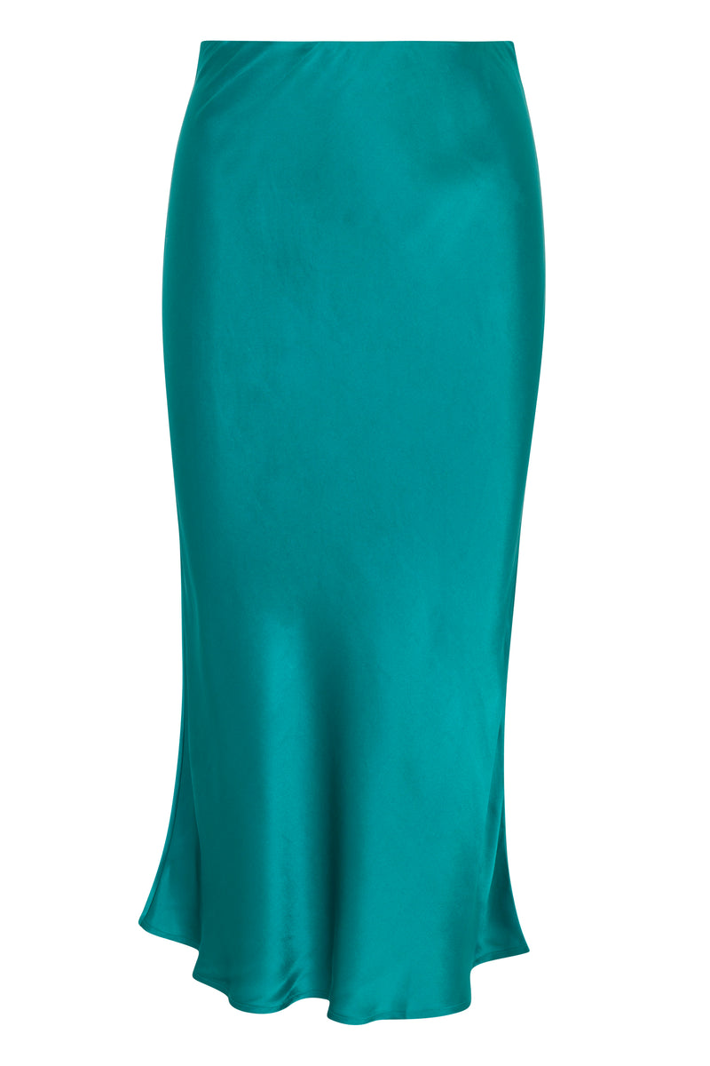 Siena Slip Skirt - Teal