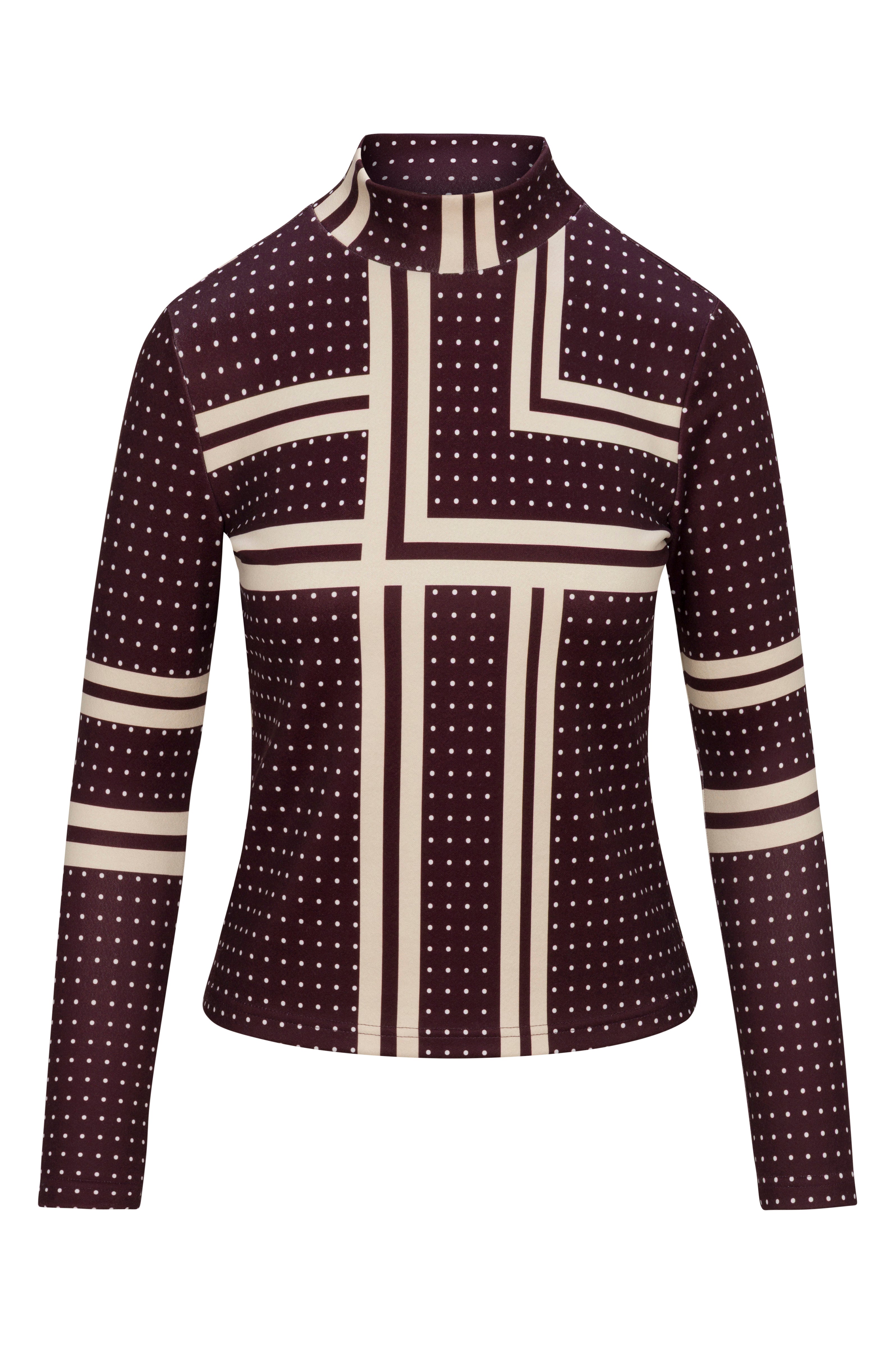 Diana Top - Bardot Polka